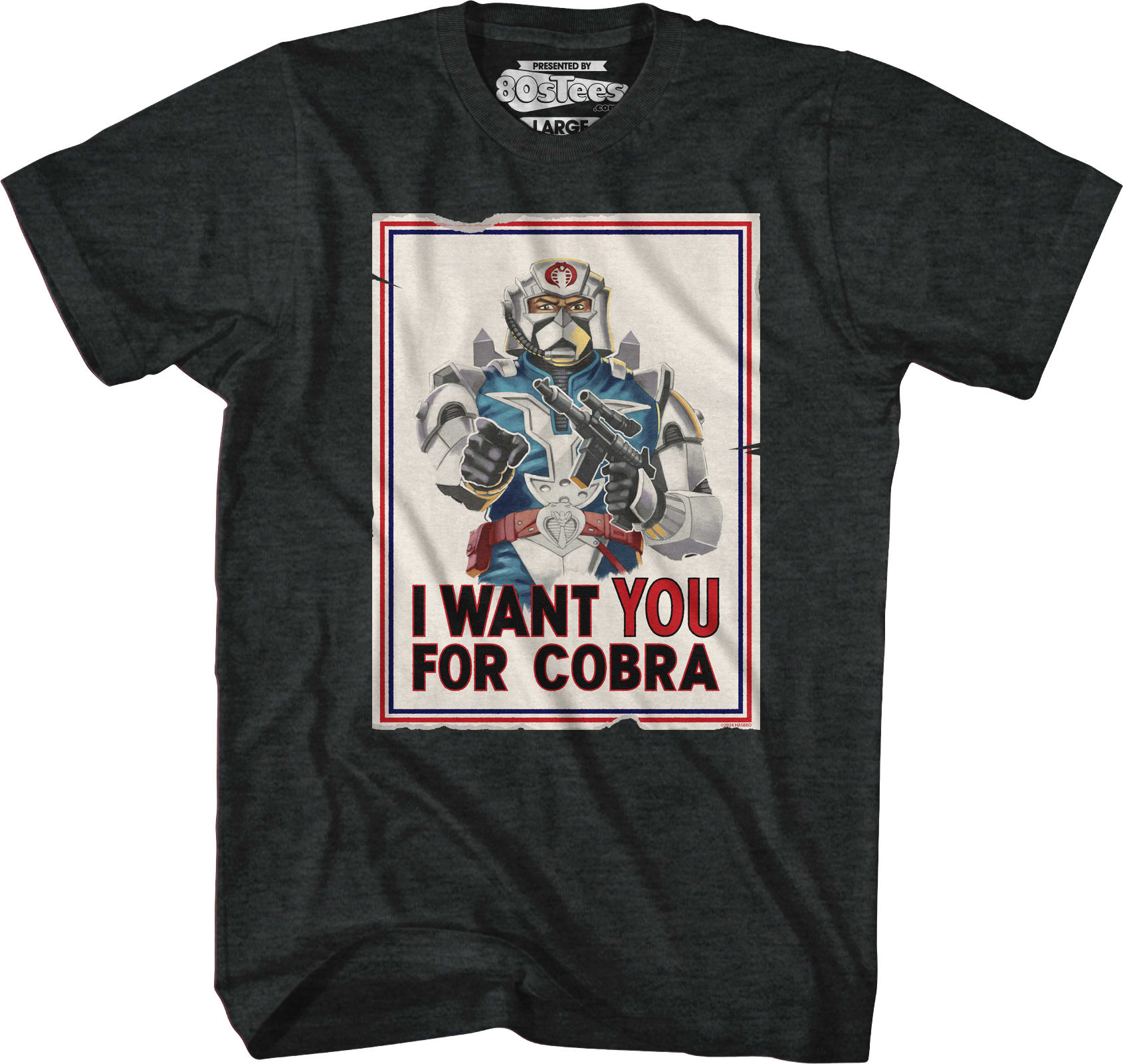 I Want You For Cobra Poster GI Joe T-Shirt