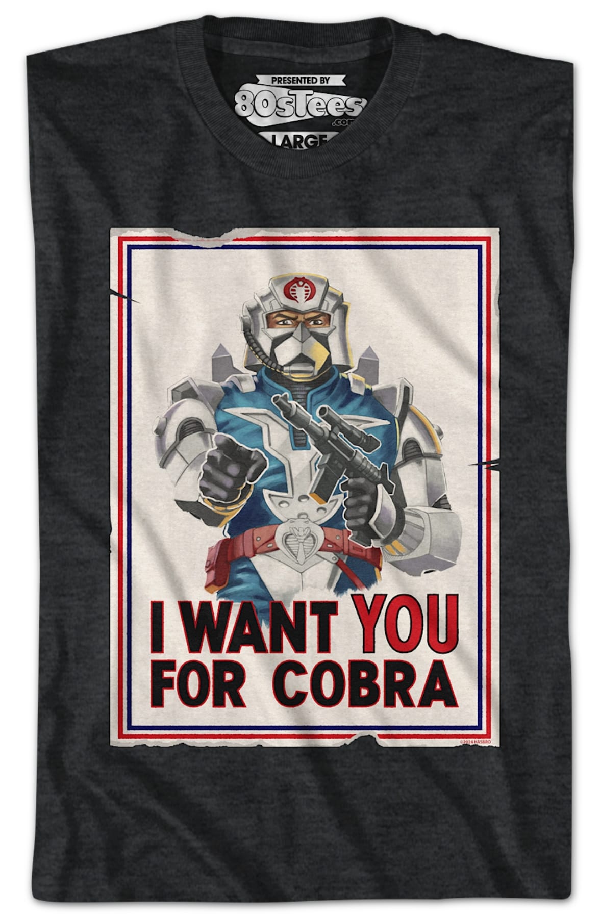 I Want You For Cobra Poster GI Joe T-Shirt I Want You For Cobra Poster GI Joe T-Shirt