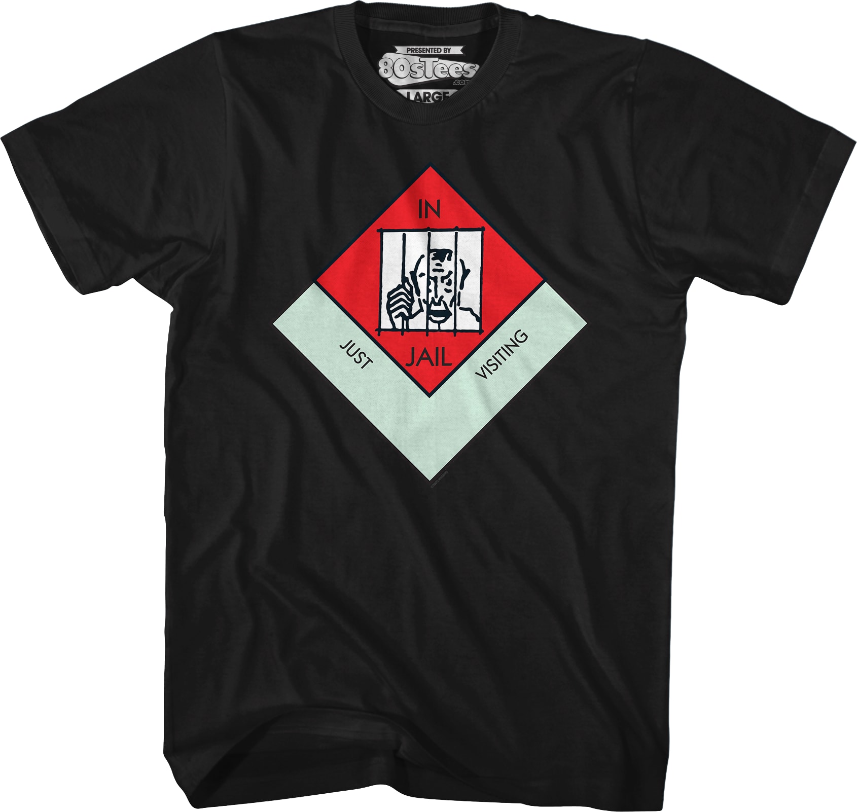 In Jail/Just Visiting Monopoly T-Shirt In Jail/Just Visiting Monopoly T-Shirt
