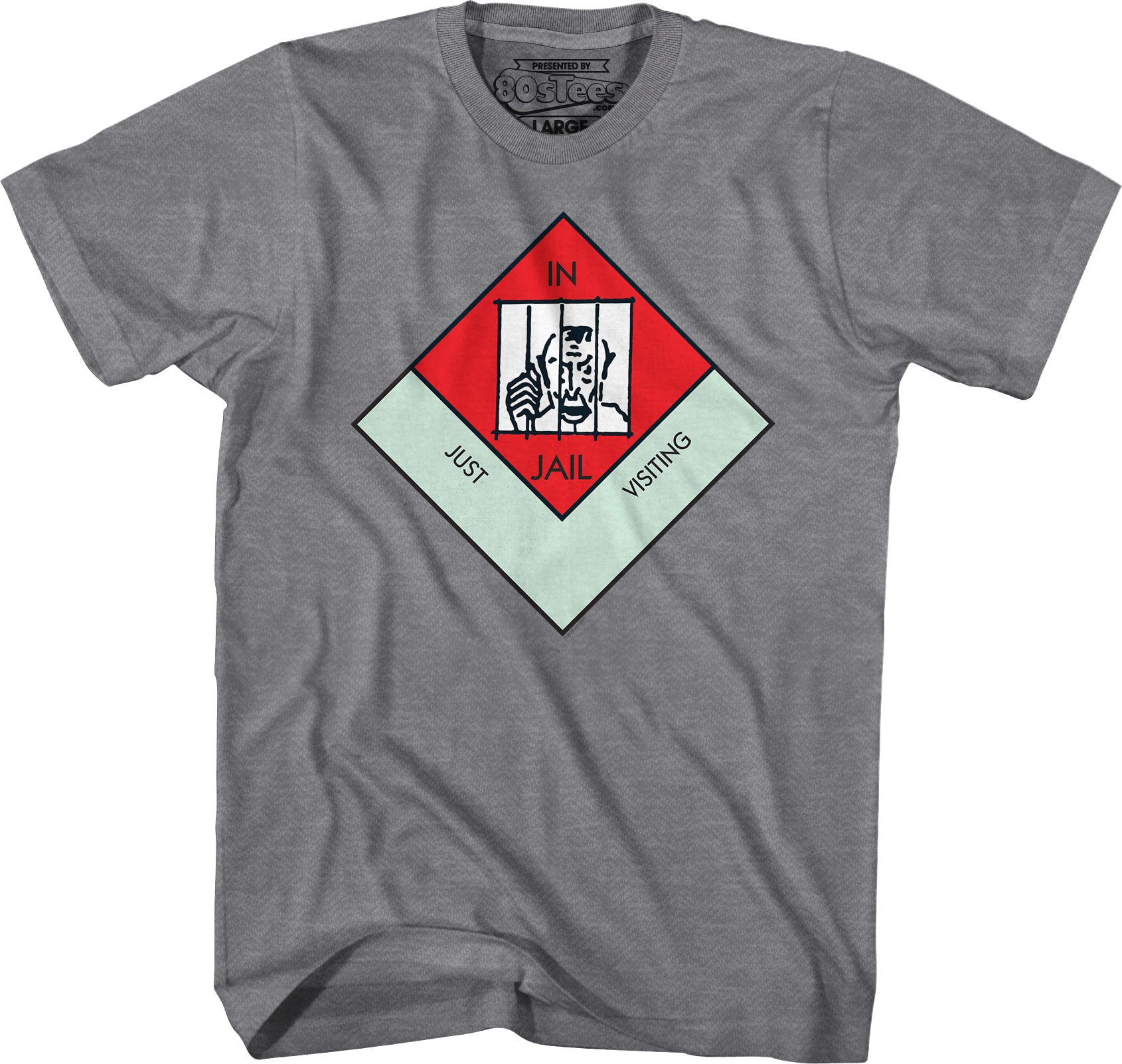 In Jail/Just Visiting Monopoly T-Shirt In Jail/Just Visiting Monopoly T-Shirt