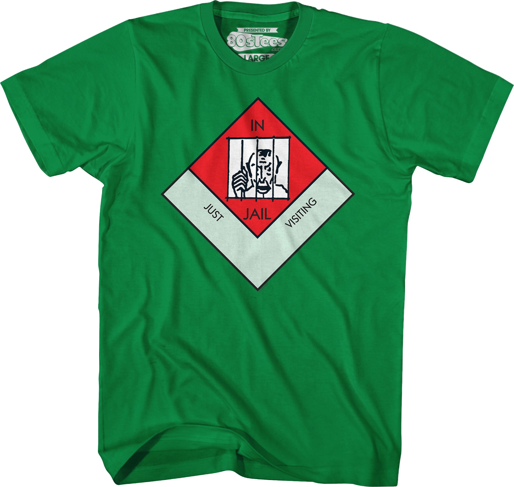 In Jail/Just Visiting Monopoly T-Shirt In Jail/Just Visiting Monopoly T-Shirt