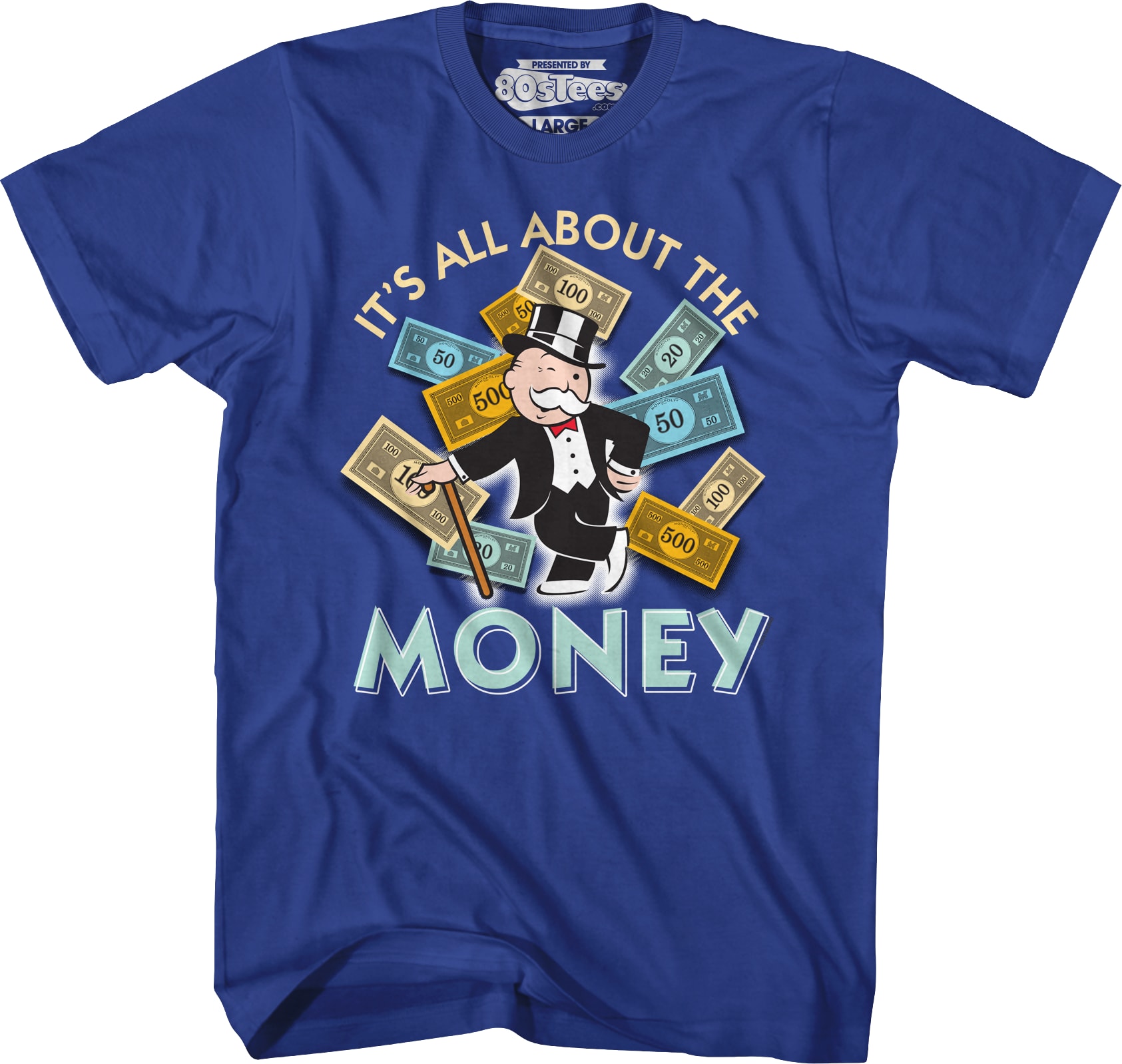 It's All About The Money Monopoly T-Shirt It's All About The Money Monopoly T-Shirt