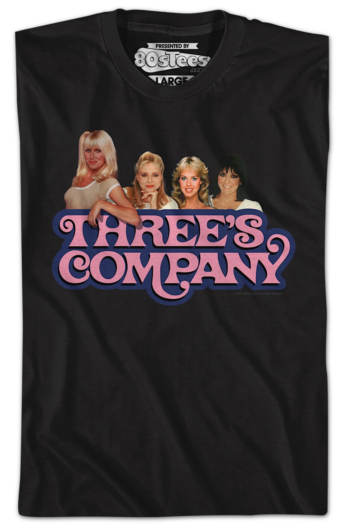 Jack's Roommates Three's Company T-Shirt Jack's Roommates Three's Company T-Shirt