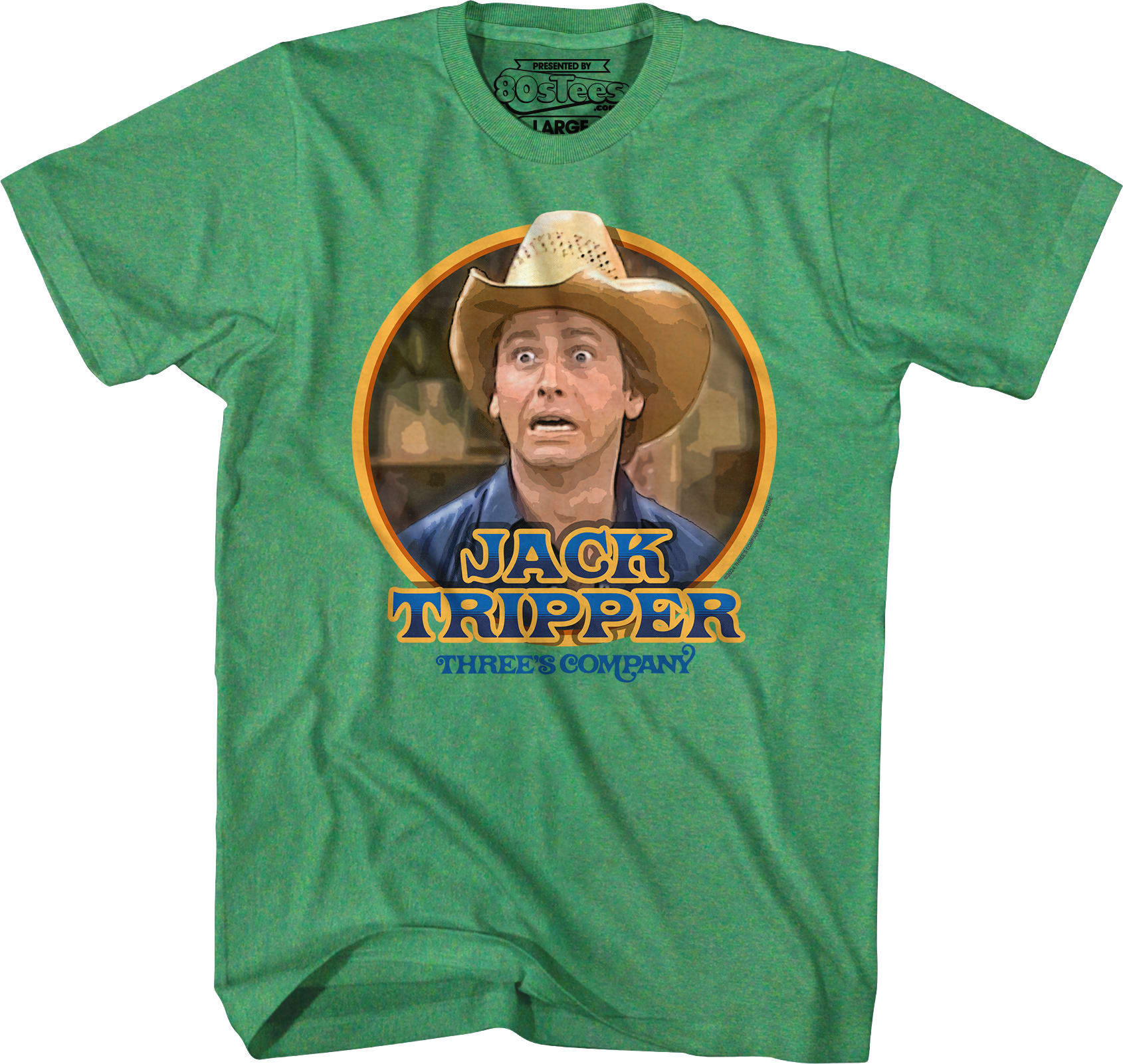 Jack Tripper Circle Three's Company T-Shirt Jack Tripper Circle Three's Company T-Shirt