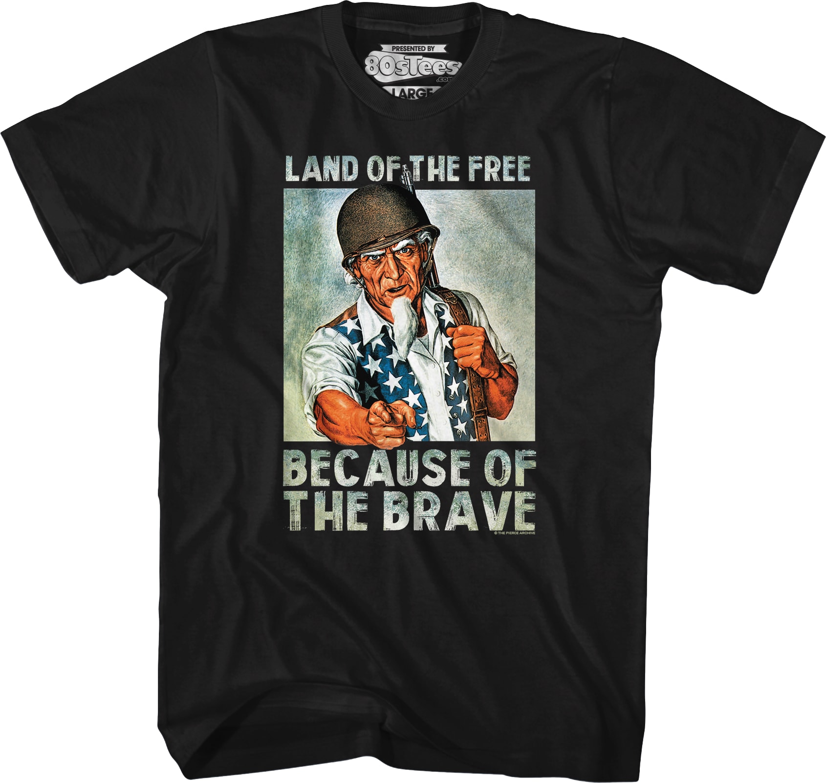 Land Of The Free Because Of The Brave T-Shirt