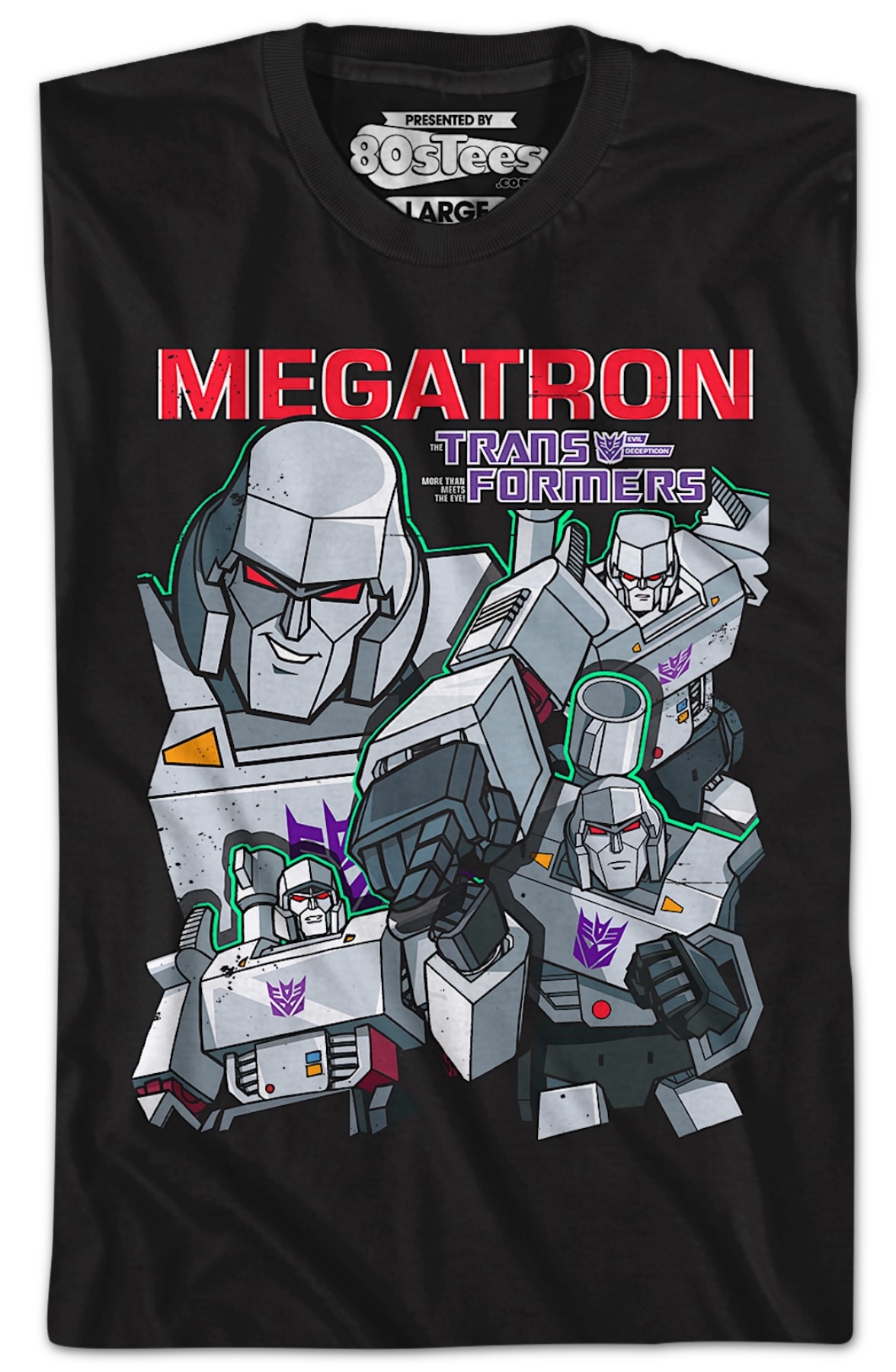 Megatron Collage Transformers T-Shirt
