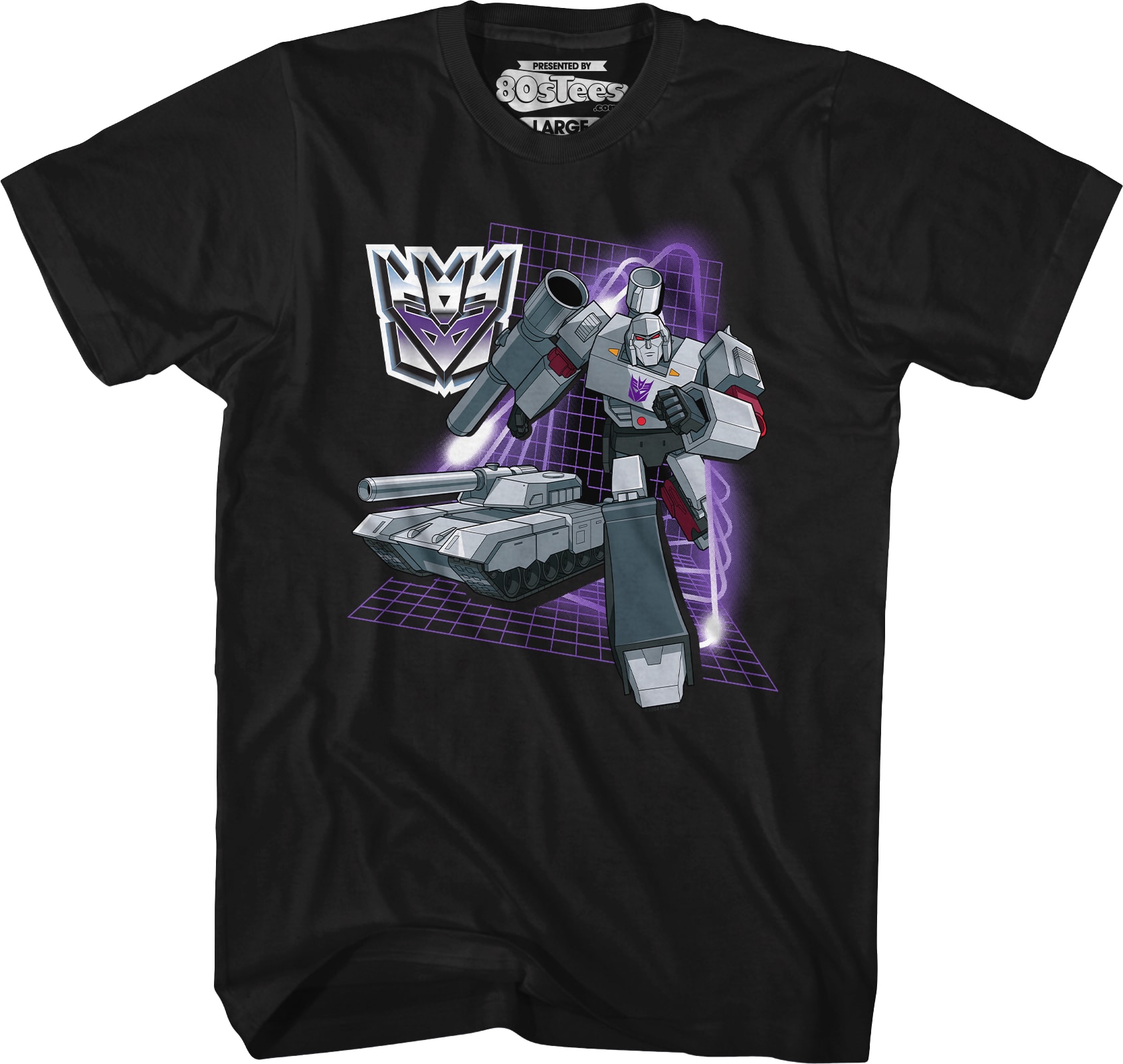 Megatron Robot & Vehicle Collage Transformers T-Shirt
