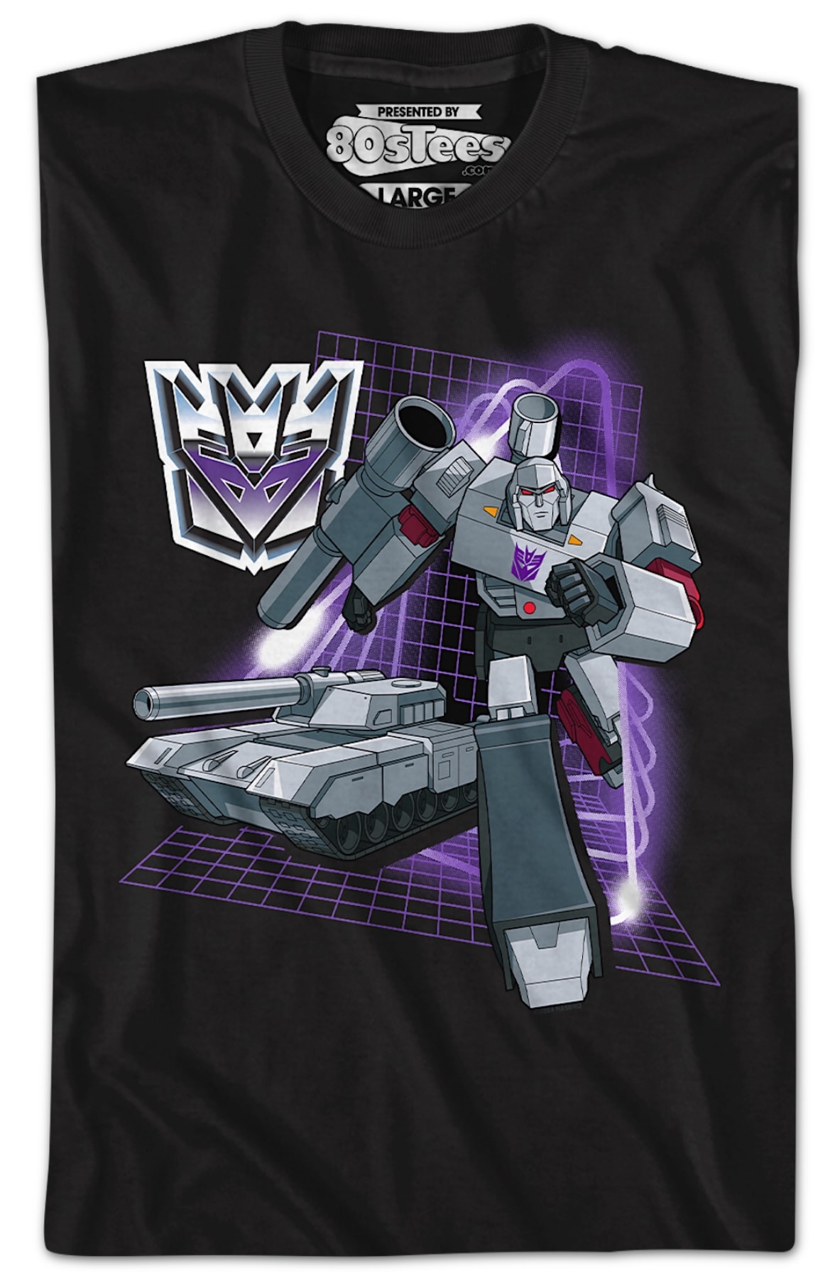 Megatron Robot & Vehicle Collage Transformers T-Shirt