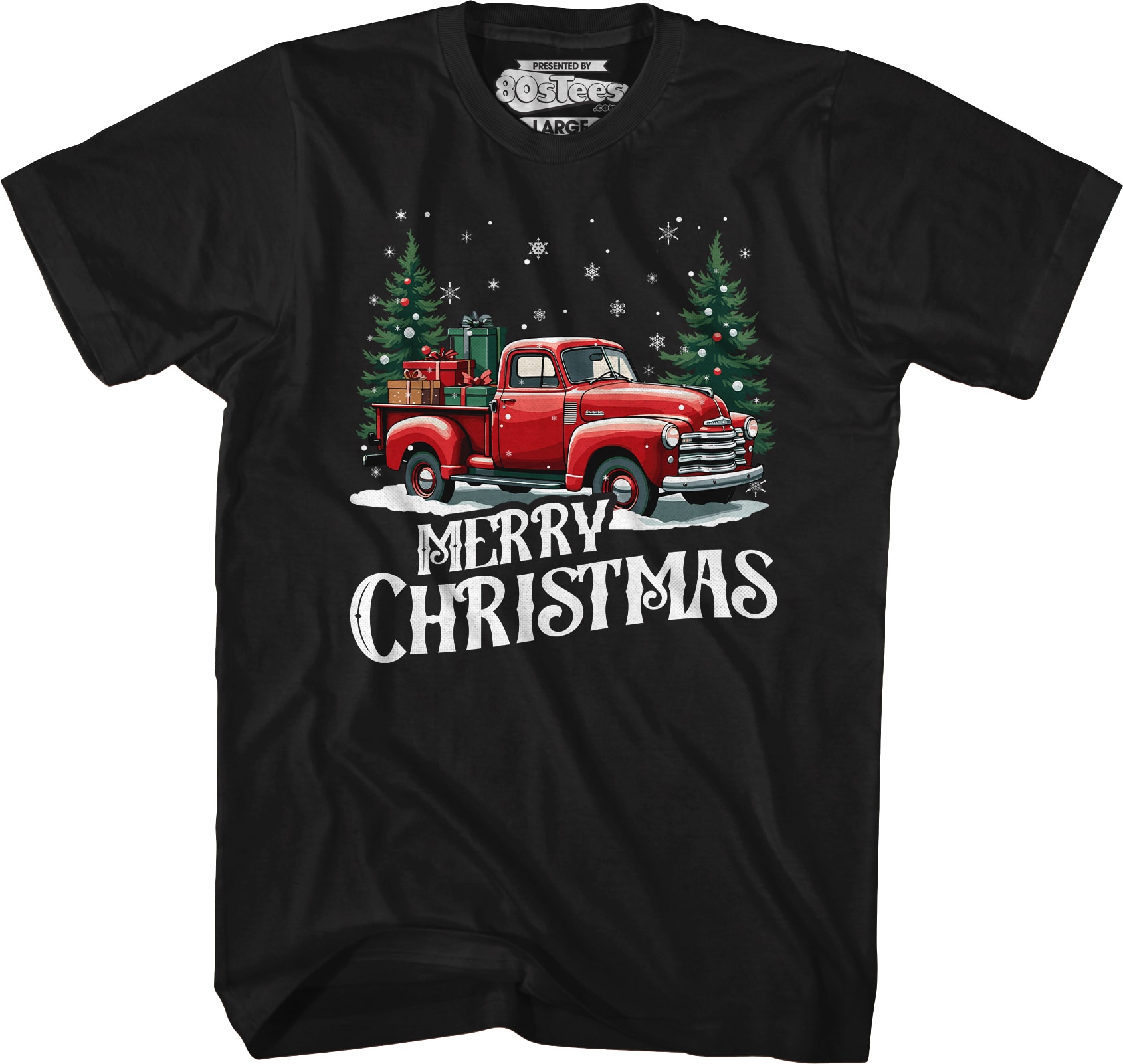 Merry Christmas Truck T-Shirt