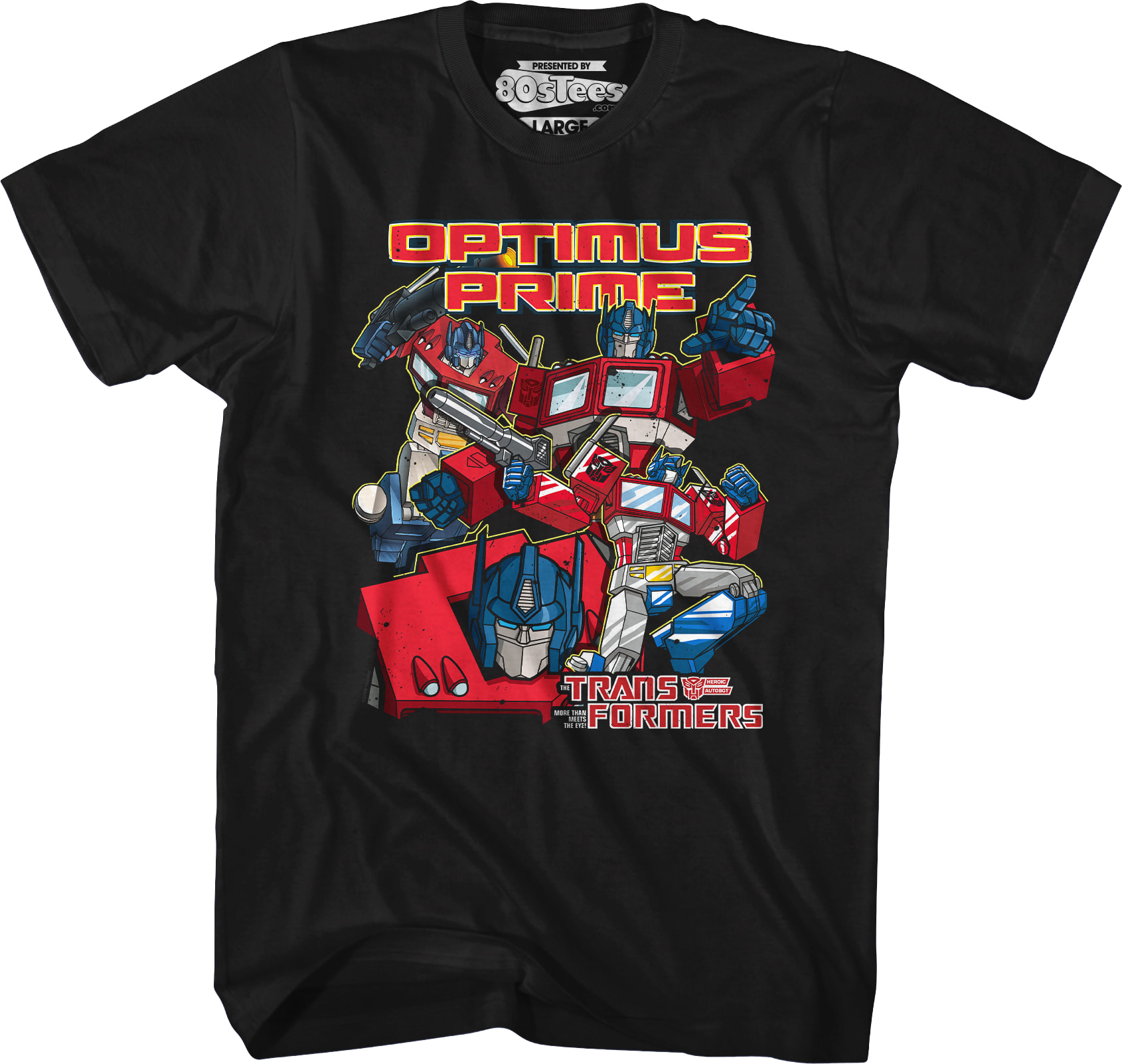 Optimus Prime Collage Transformers T-Shirt