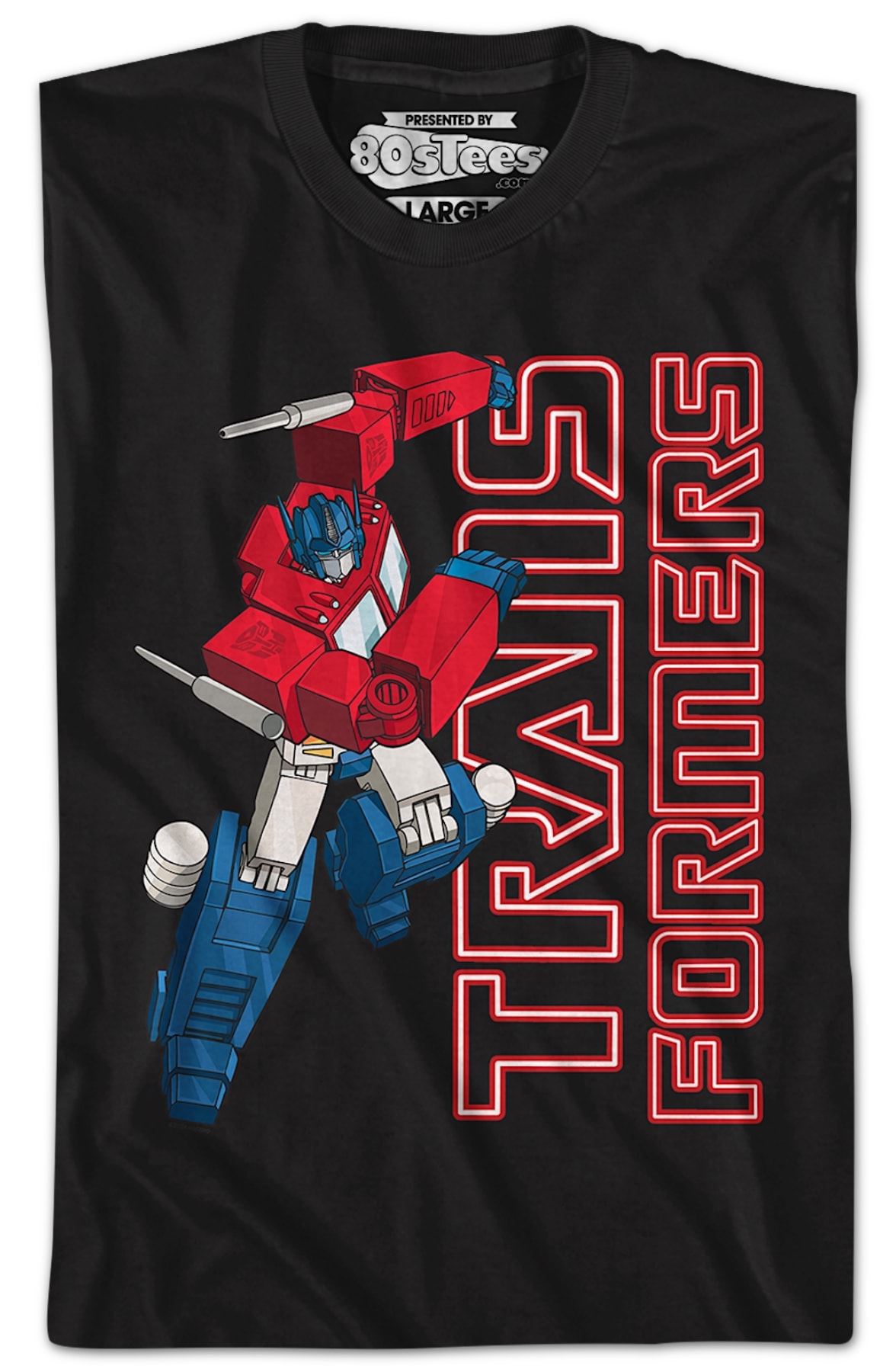 Optimus Prime Attack Pose Transformers T-Shirt Optimus Prime Attack Pose Transformers T-Shirt