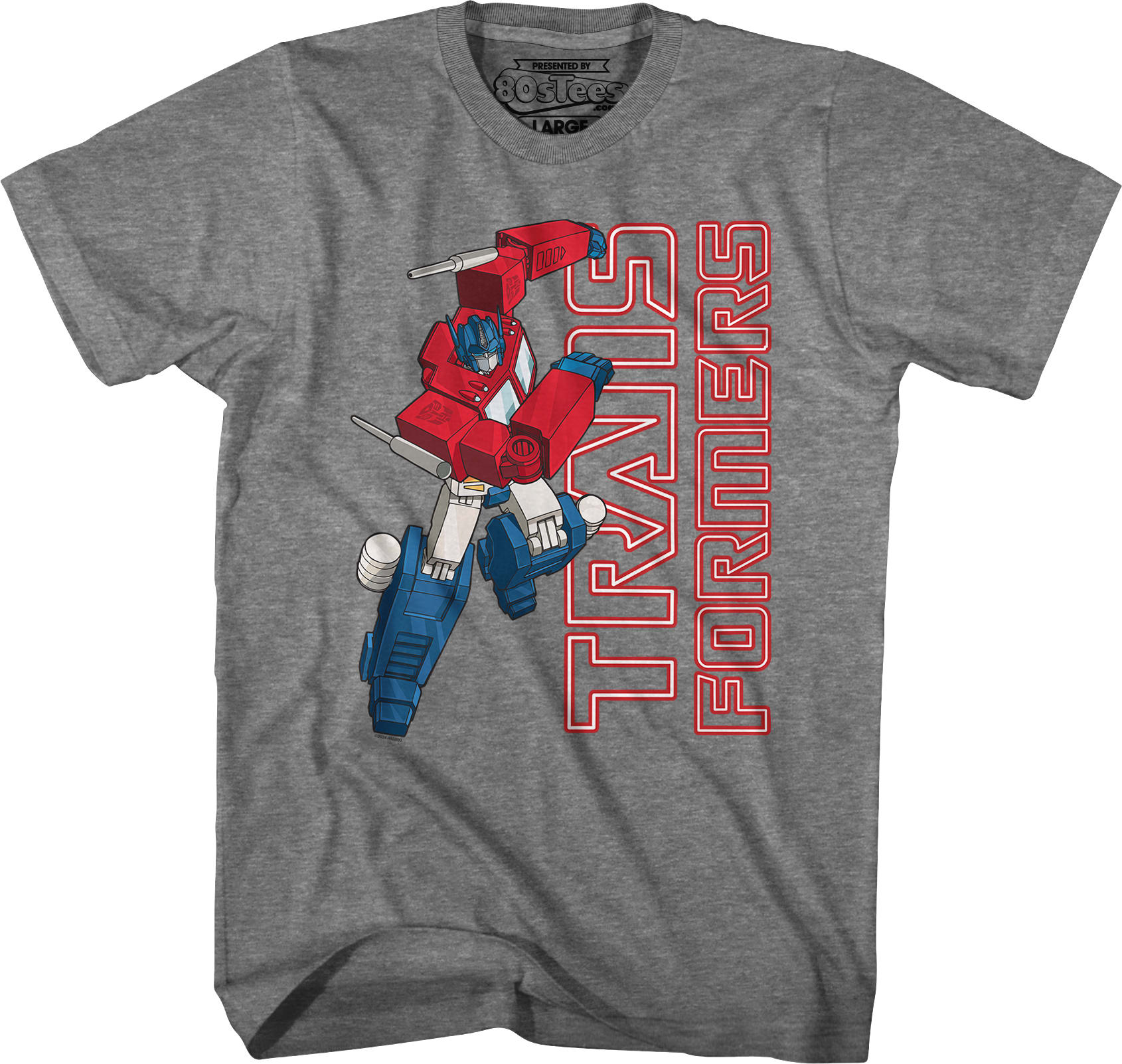 Optimus Prime Attack Pose Transformers T-Shirt Optimus Prime Attack Pose Transformers T-Shirt