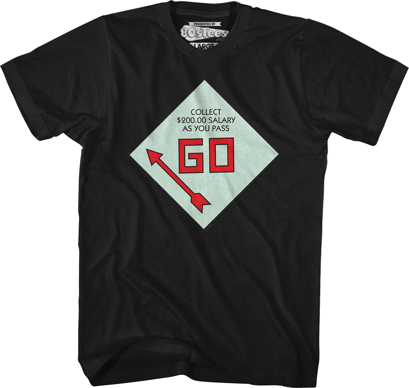 Pass Go Monopoly T-Shirt