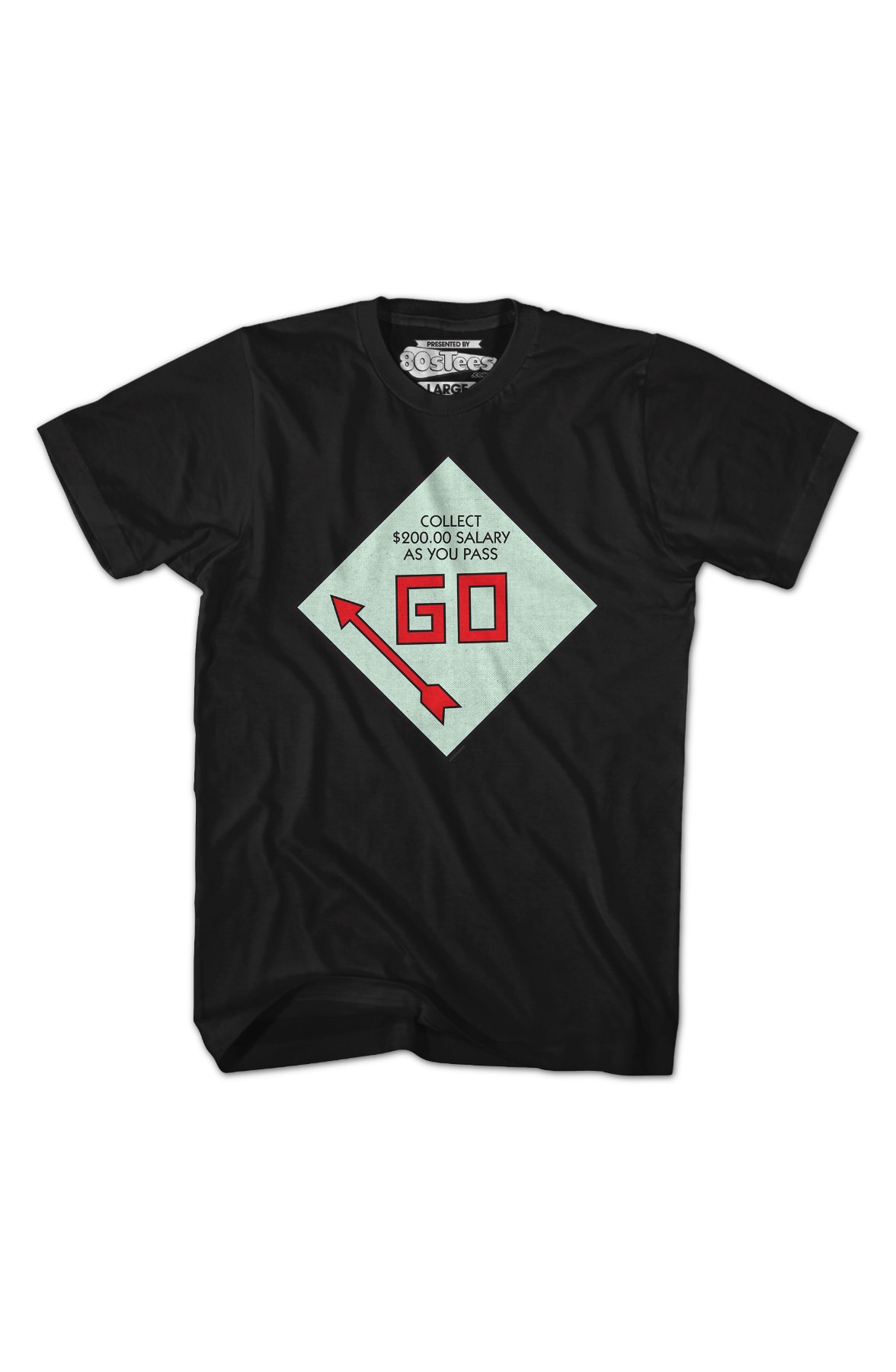 Pass Go Monopoly T-Shirt Pass Go Monopoly T-Shirt