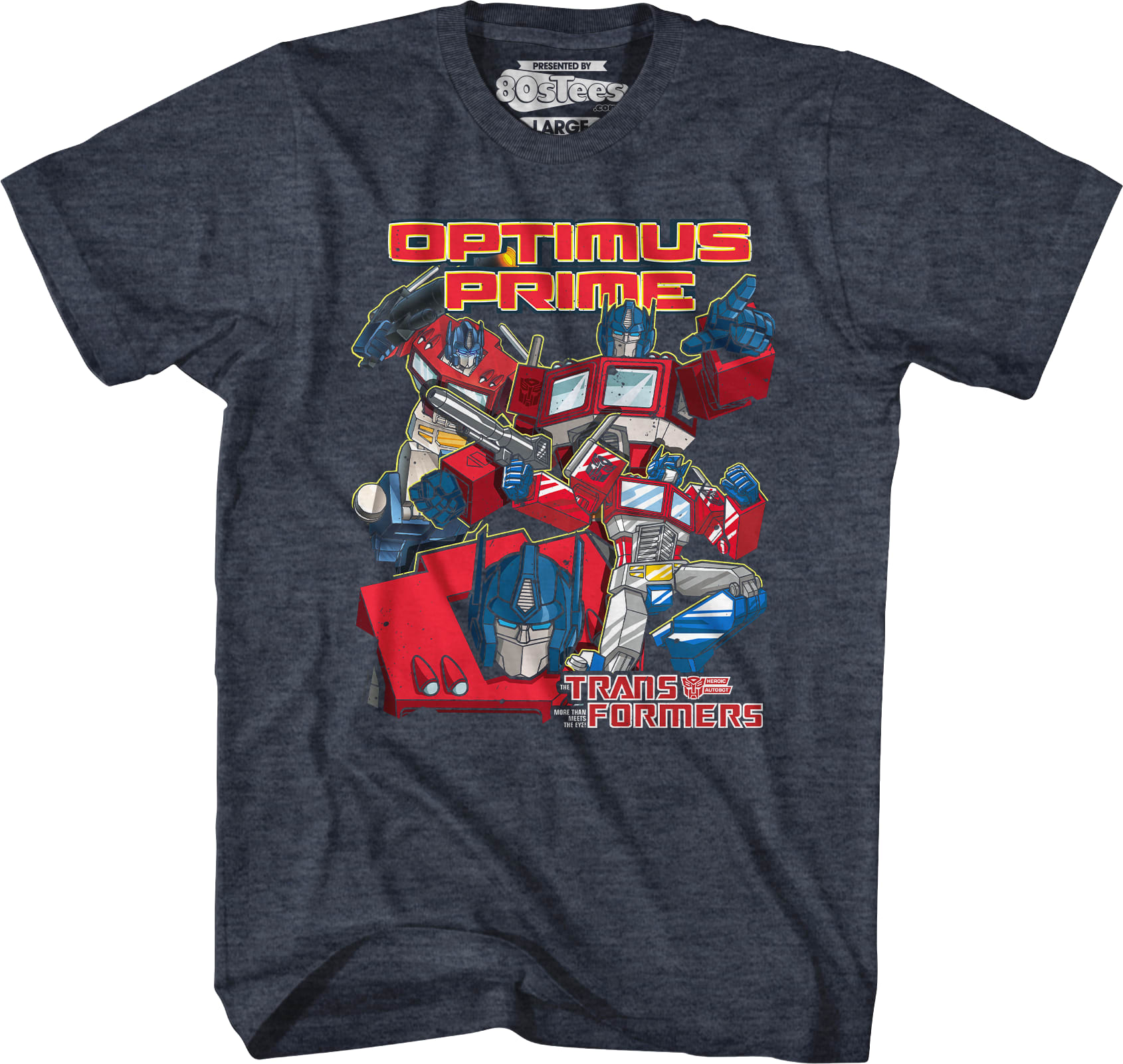 Optimus Prime Collage Transformers T-Shirt Optimus Prime Collage Transformers T-Shirt