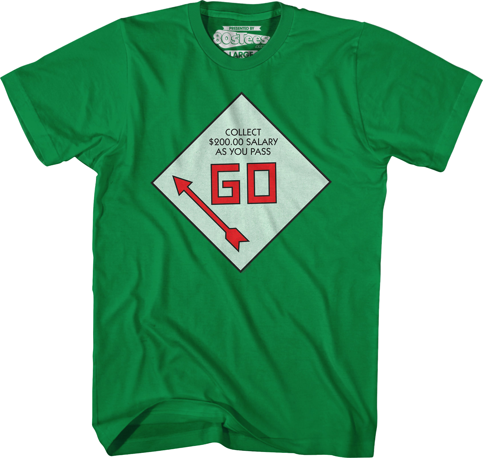 Pass Go Monopoly T-Shirt Pass Go Monopoly T-Shirt