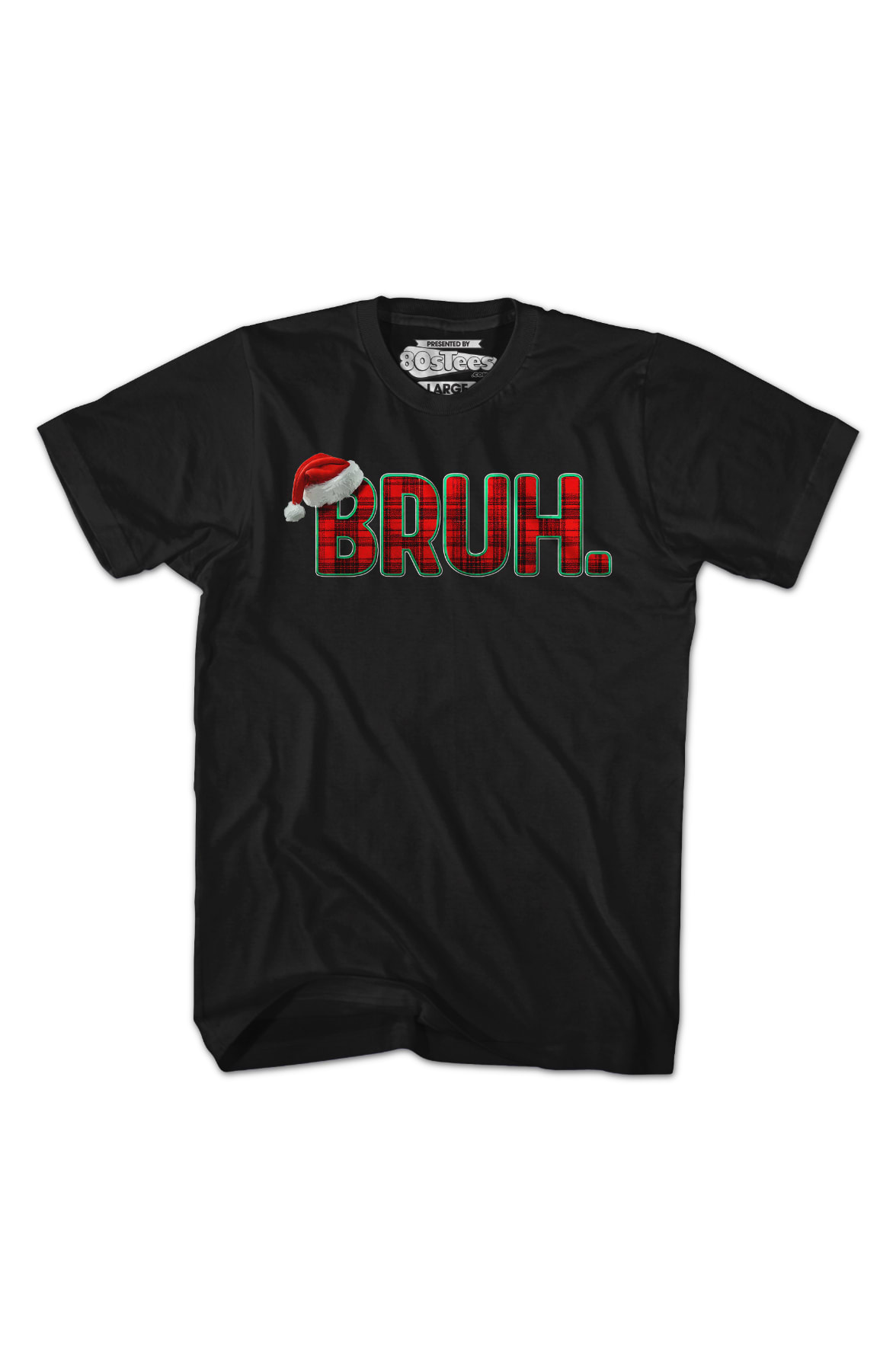 Plaid Bruh Christmas T-Shirt