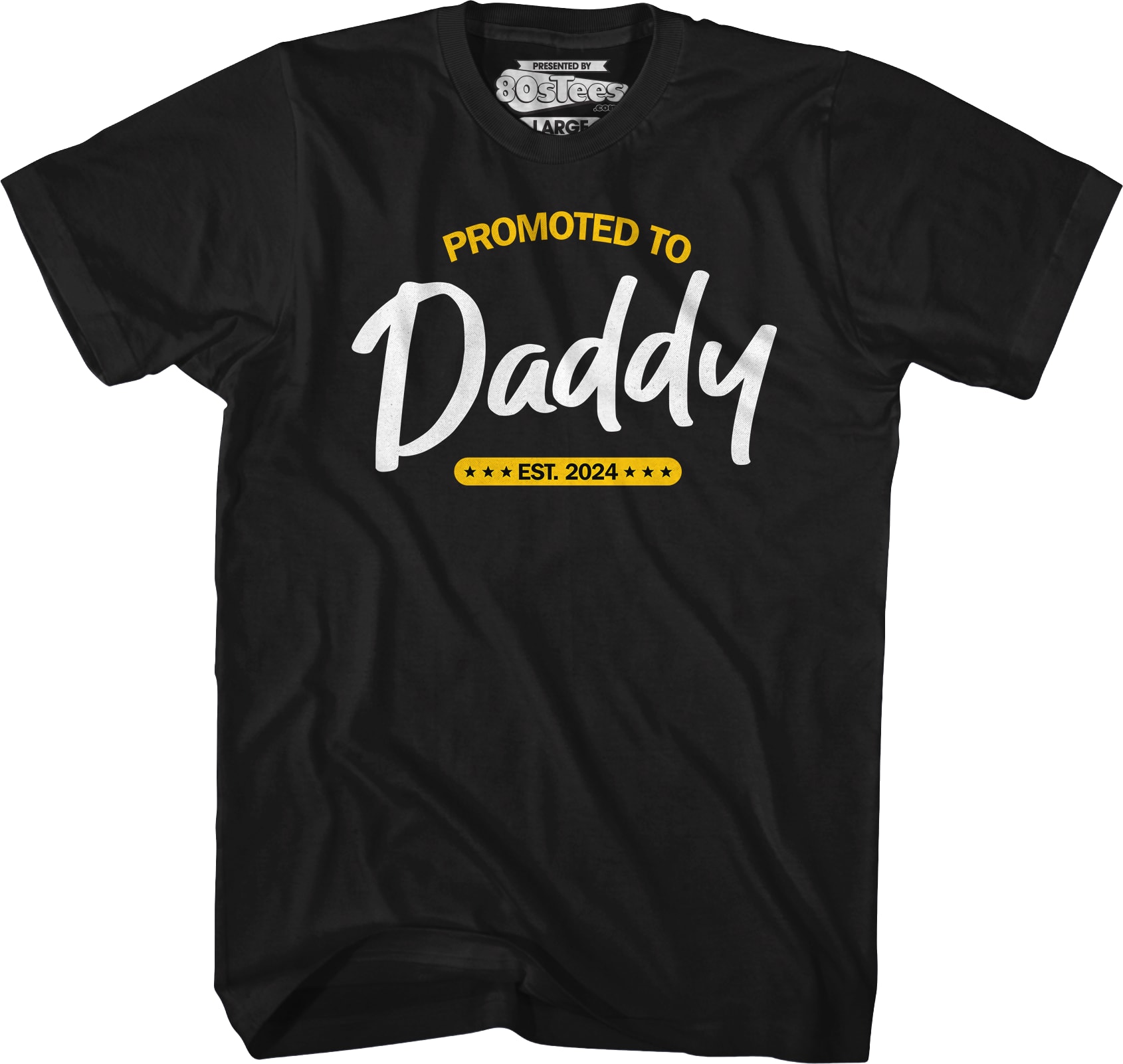 Promoted To Daddy Est. 2024 T-Shirt