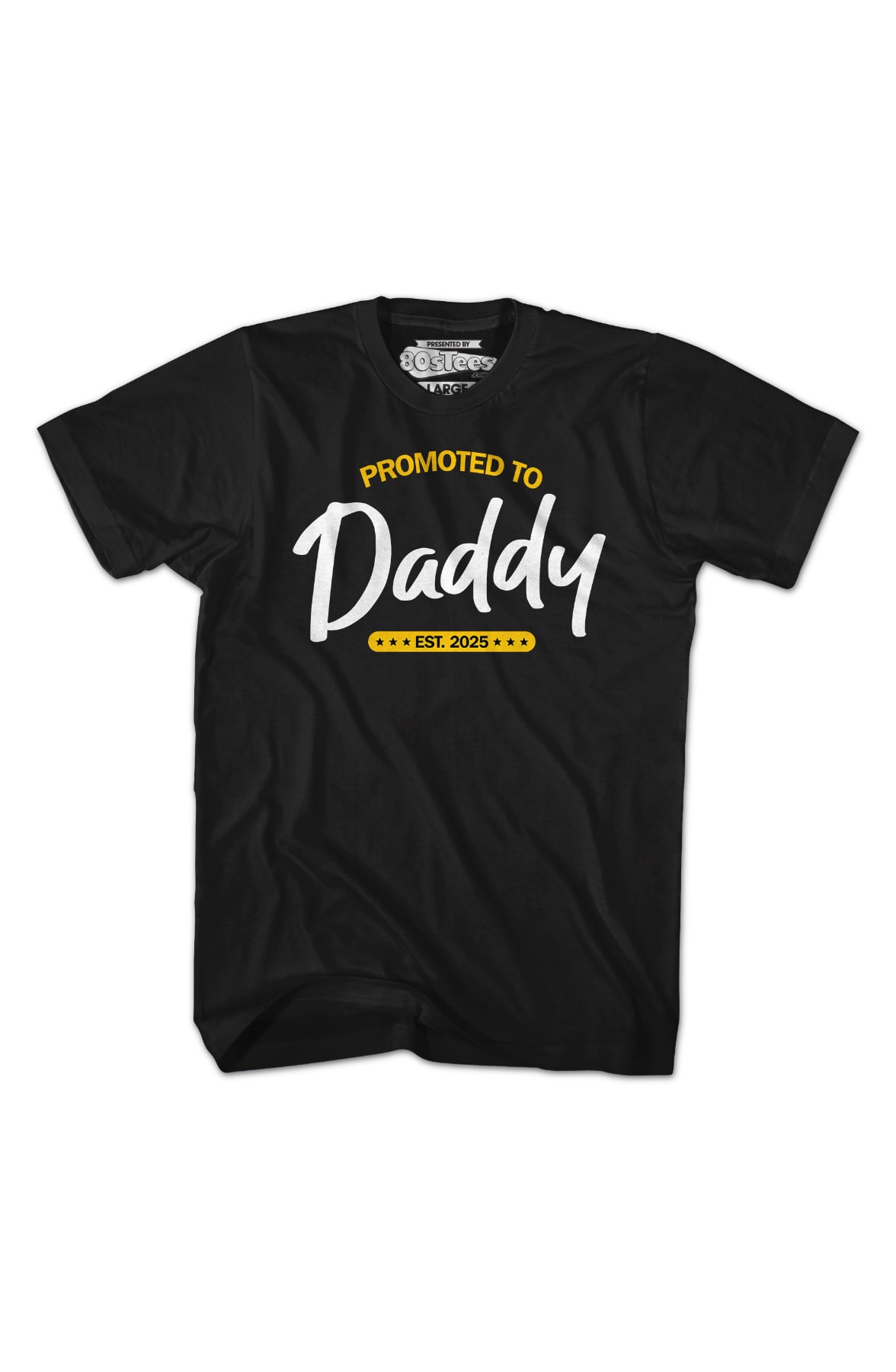 Promoted To Daddy Est. 2025 T-Shirt