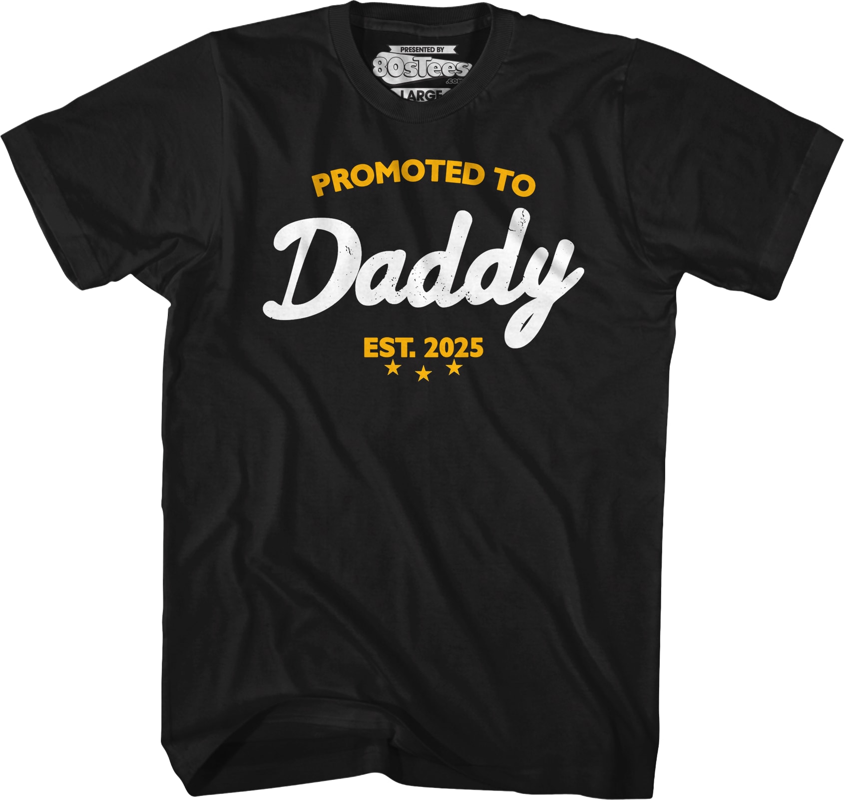 Promoted To Daddy 2025 T-Shirt