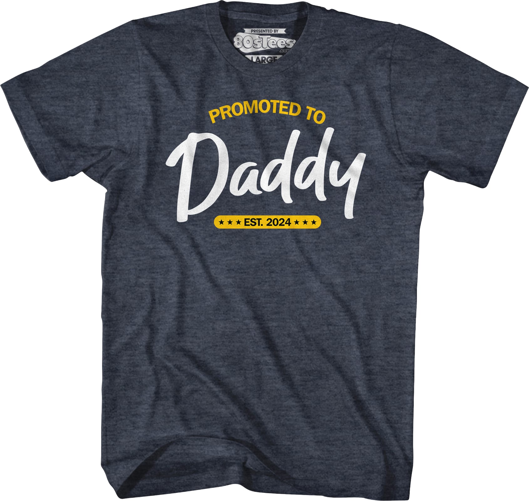 Promoted To Daddy Est. 2024 T-Shirt