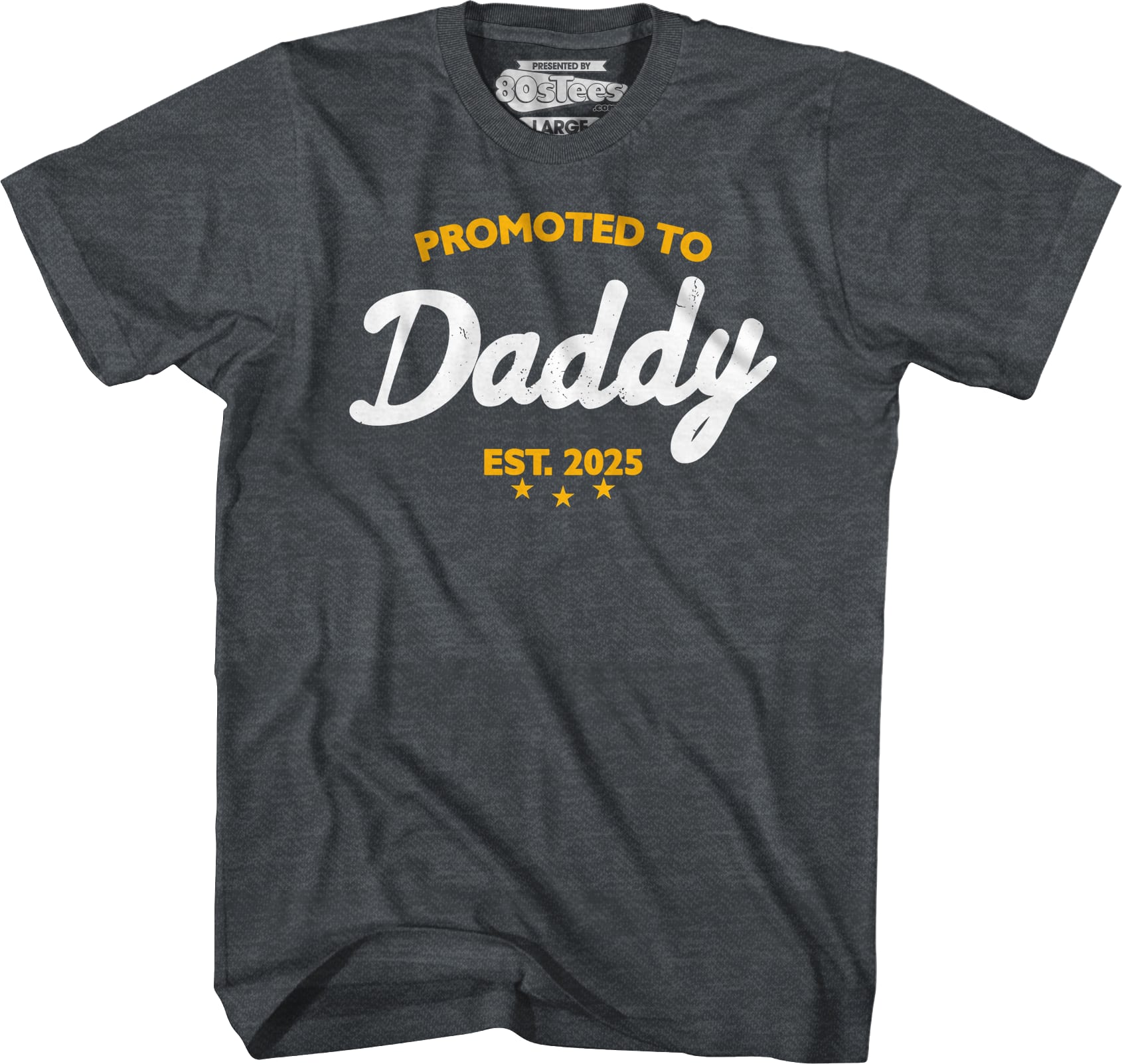Promoted To Daddy 2025 T-Shirt