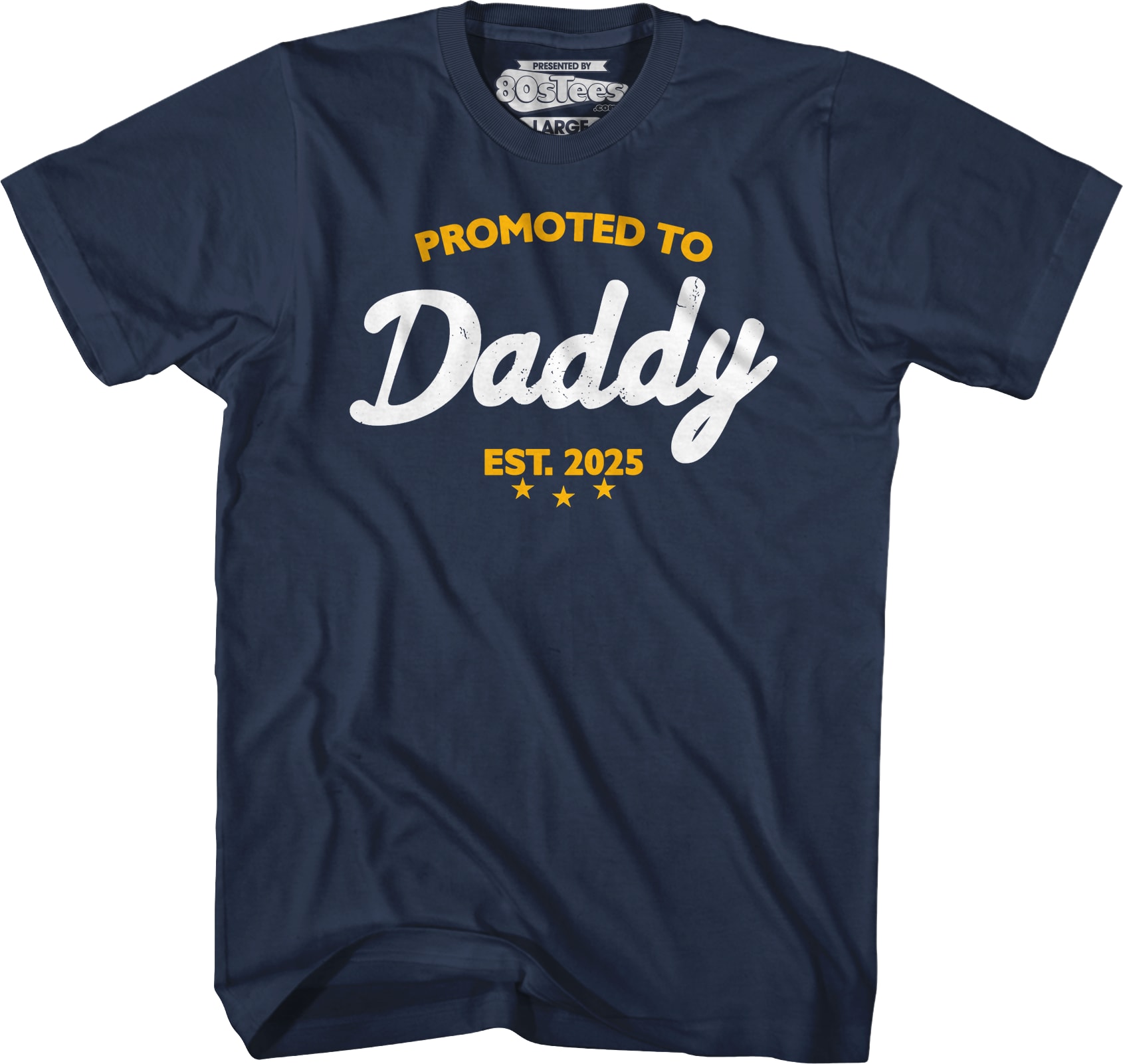 Promoted To Daddy 2025 T-Shirt