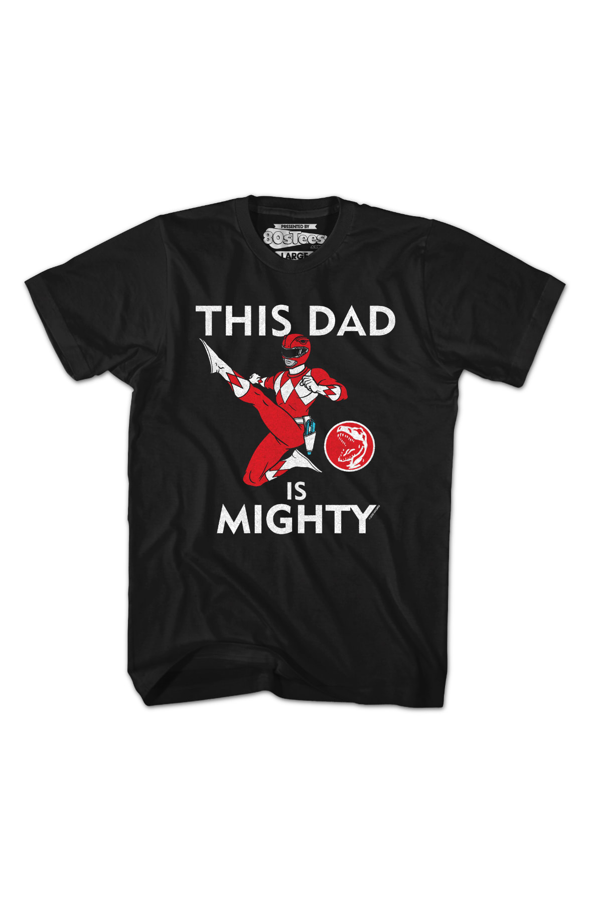 Red Ranger This Dad Mighty Morphin Power Rangers T-Shirt Red Ranger This Dad Mighty Morphin Power Rangers T-Shirt
