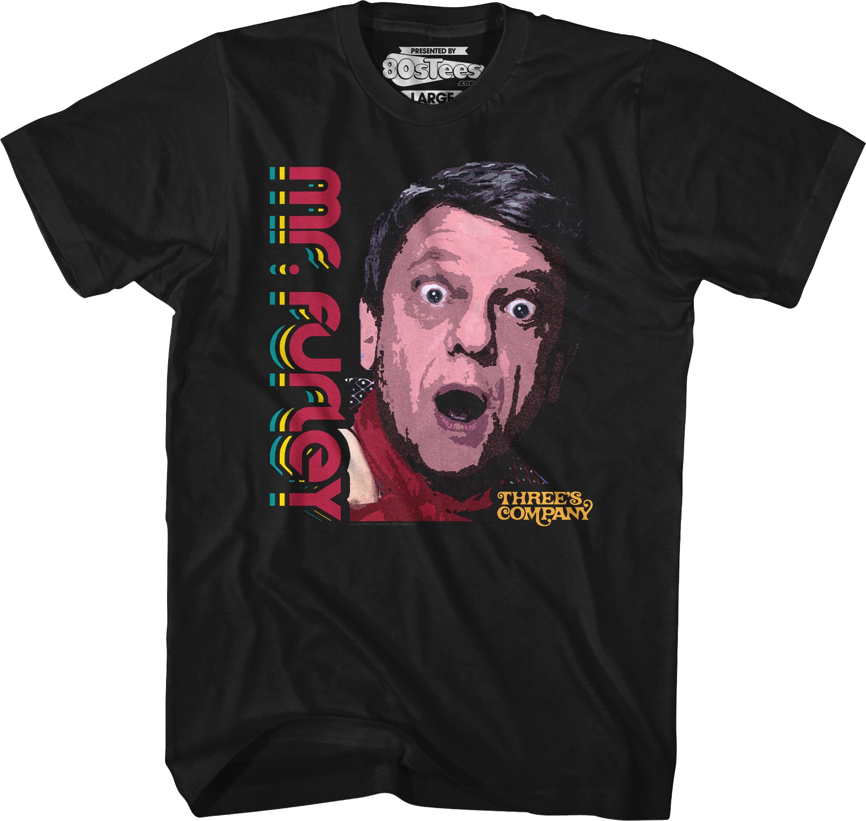 Retro Mr. Furley Three's Company T-Shirt