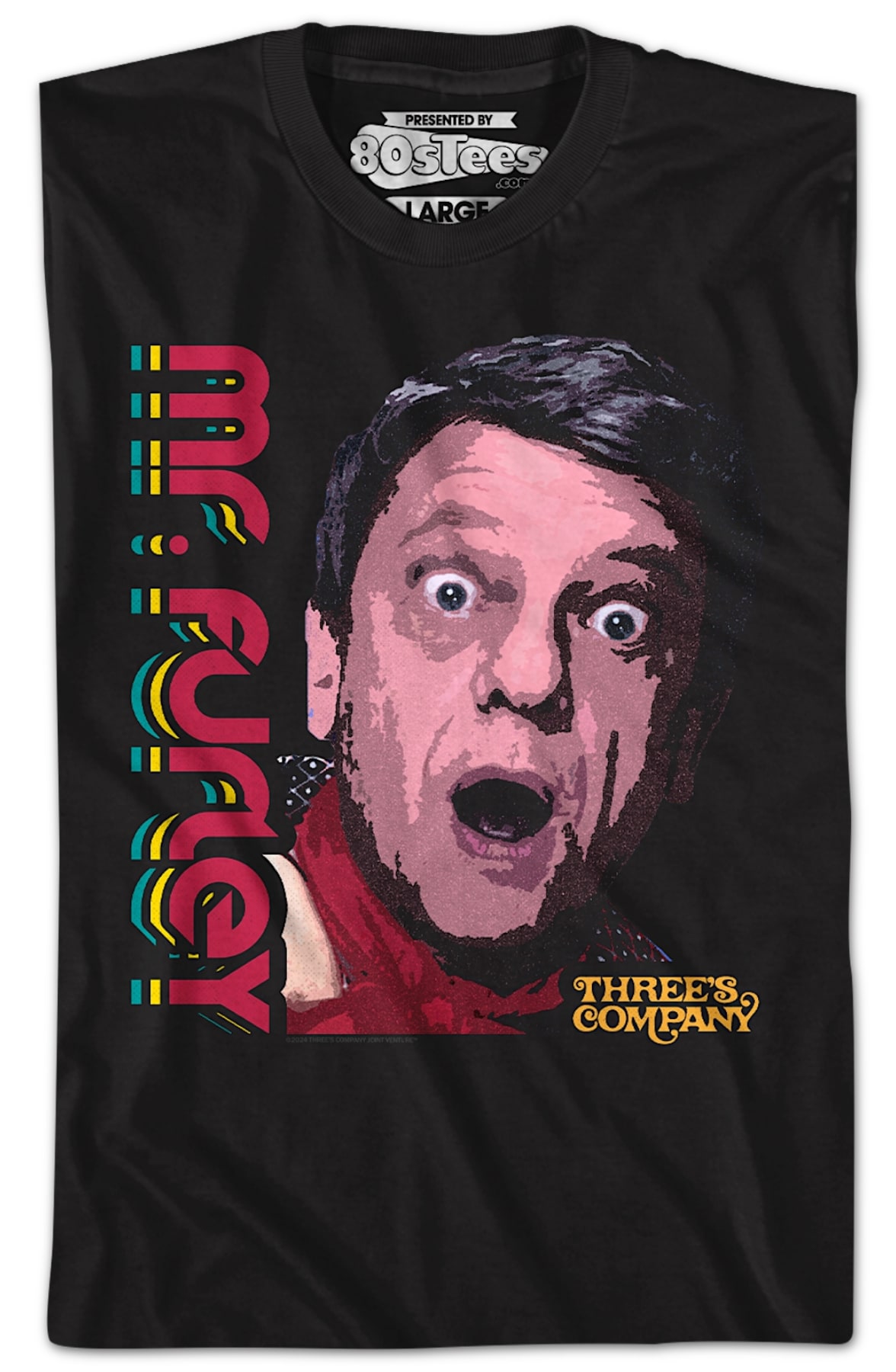 Retro Mr. Furley Three's Company T-Shirt Retro Mr. Furley Three's Company T-Shirt