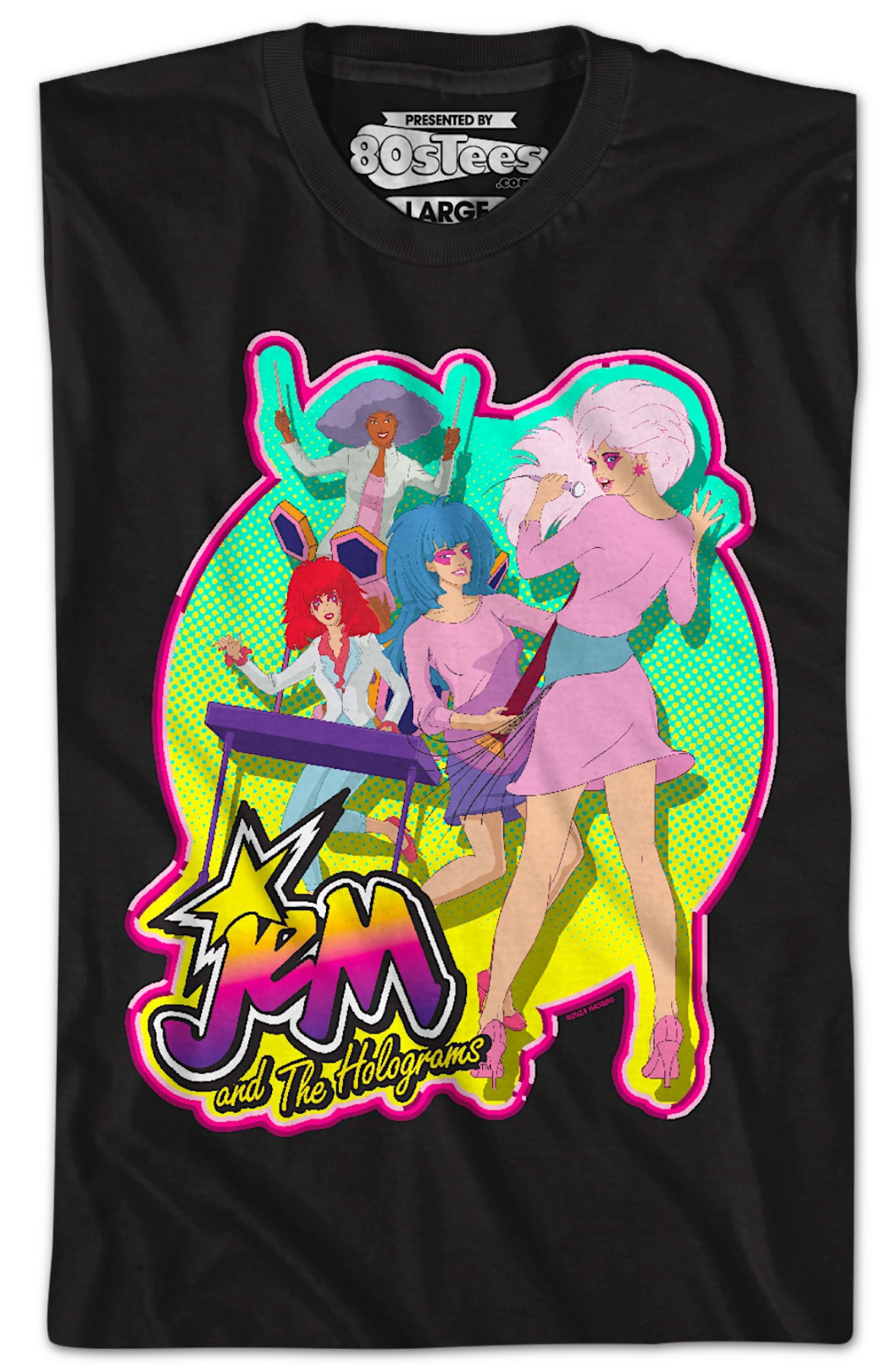 Rock Band Jem And The Holograms T-Shirt
