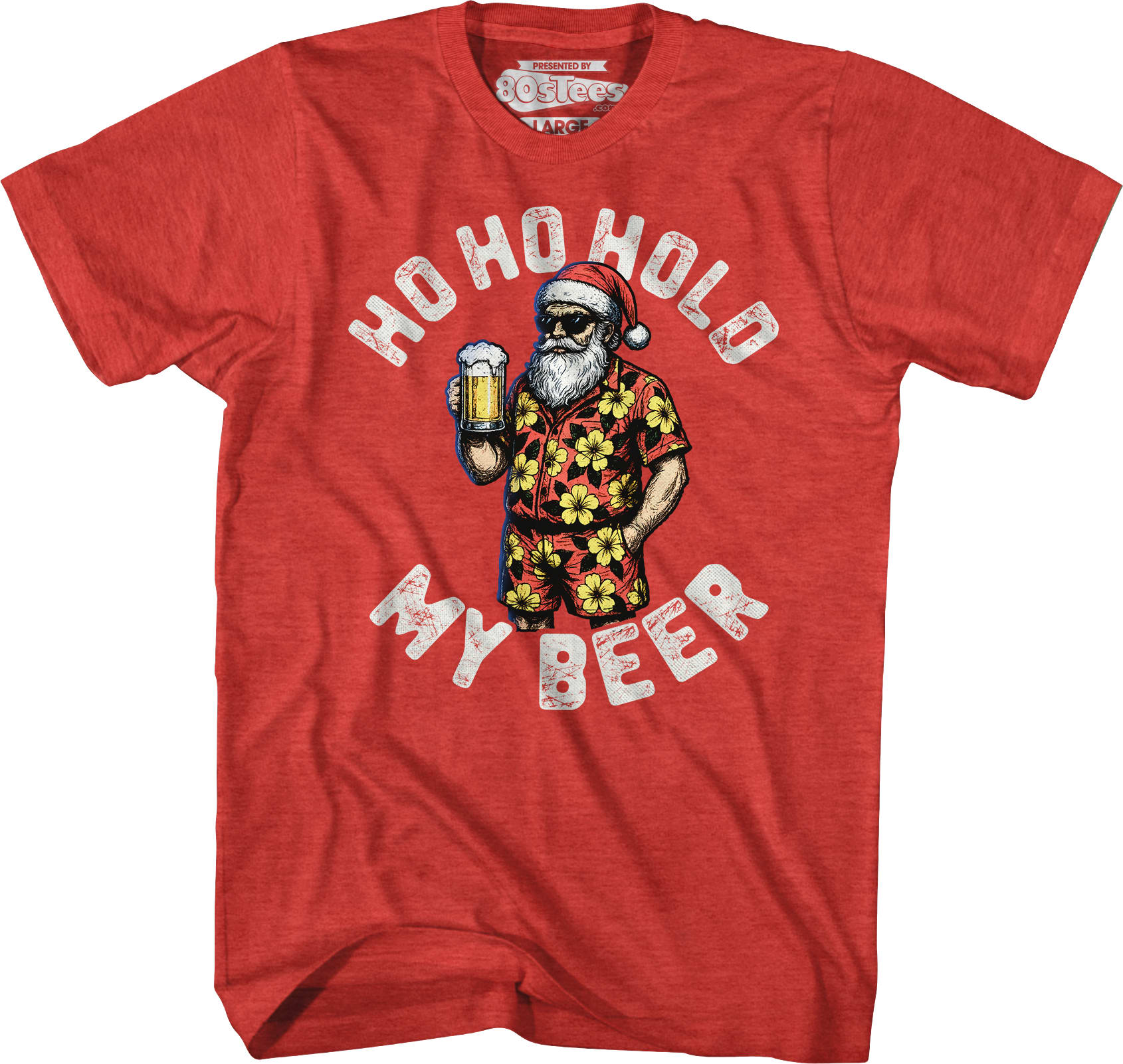 Santa Claus Ho Ho Hold My Beer T-Shirt