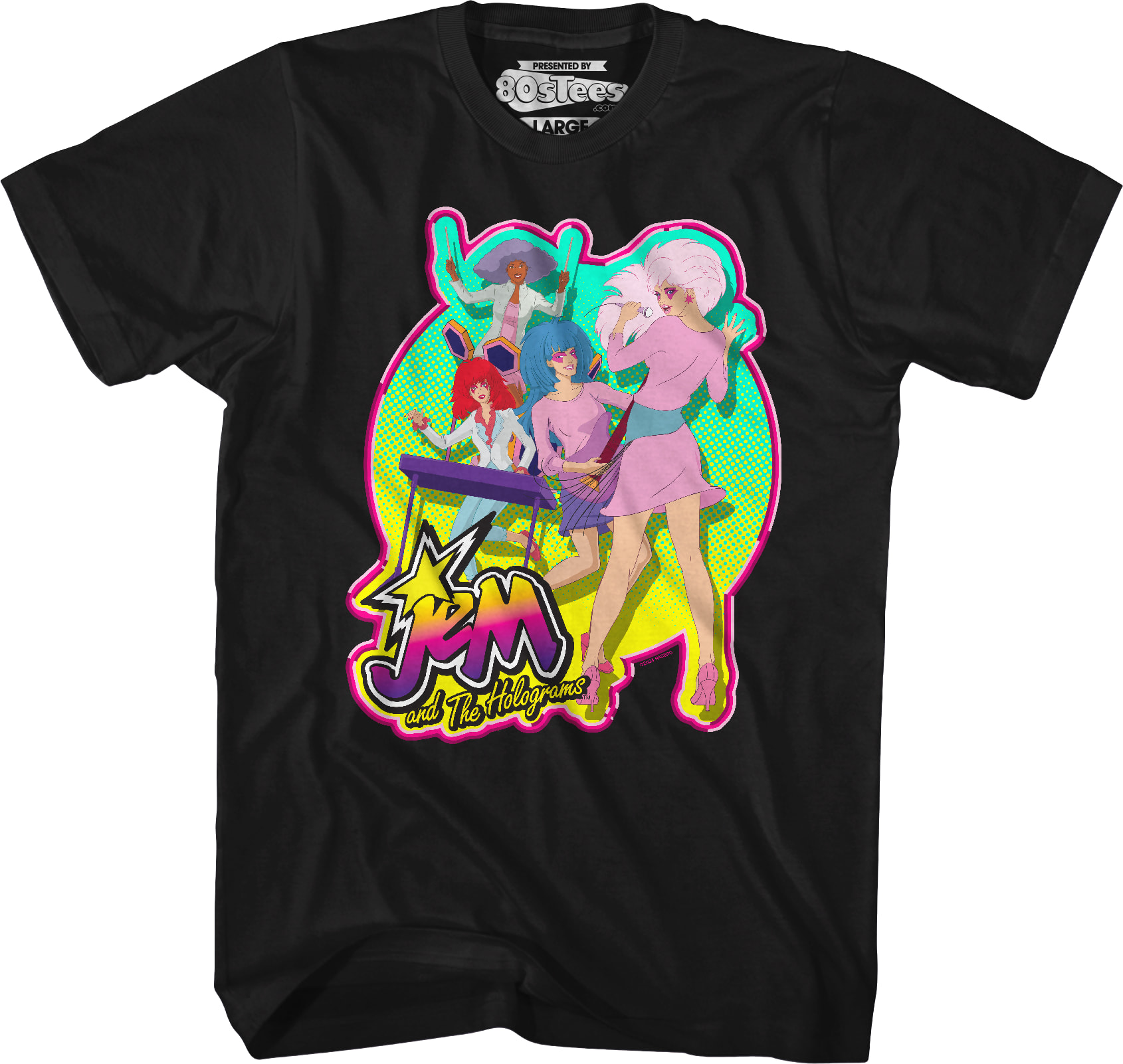 Rock Band Jem And The Holograms T-Shirt