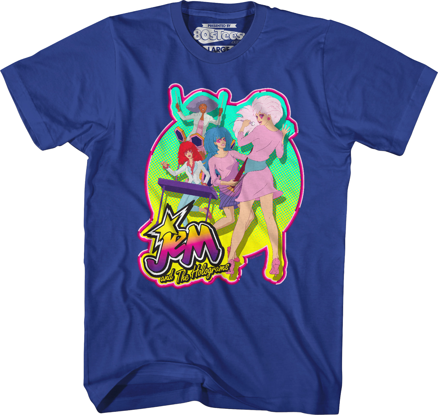 Rock Band Jem And The Holograms T-Shirt