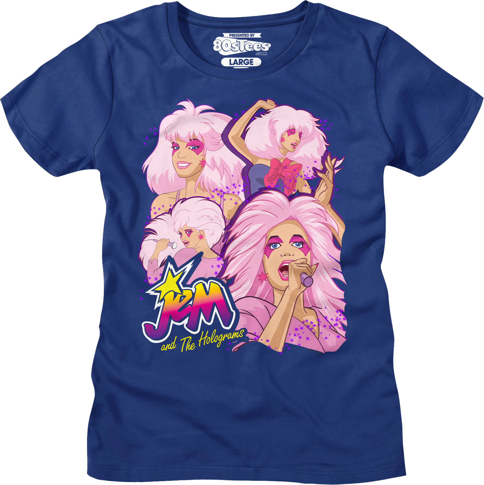 Singer Collage Jem And The Holograms T-Shirt