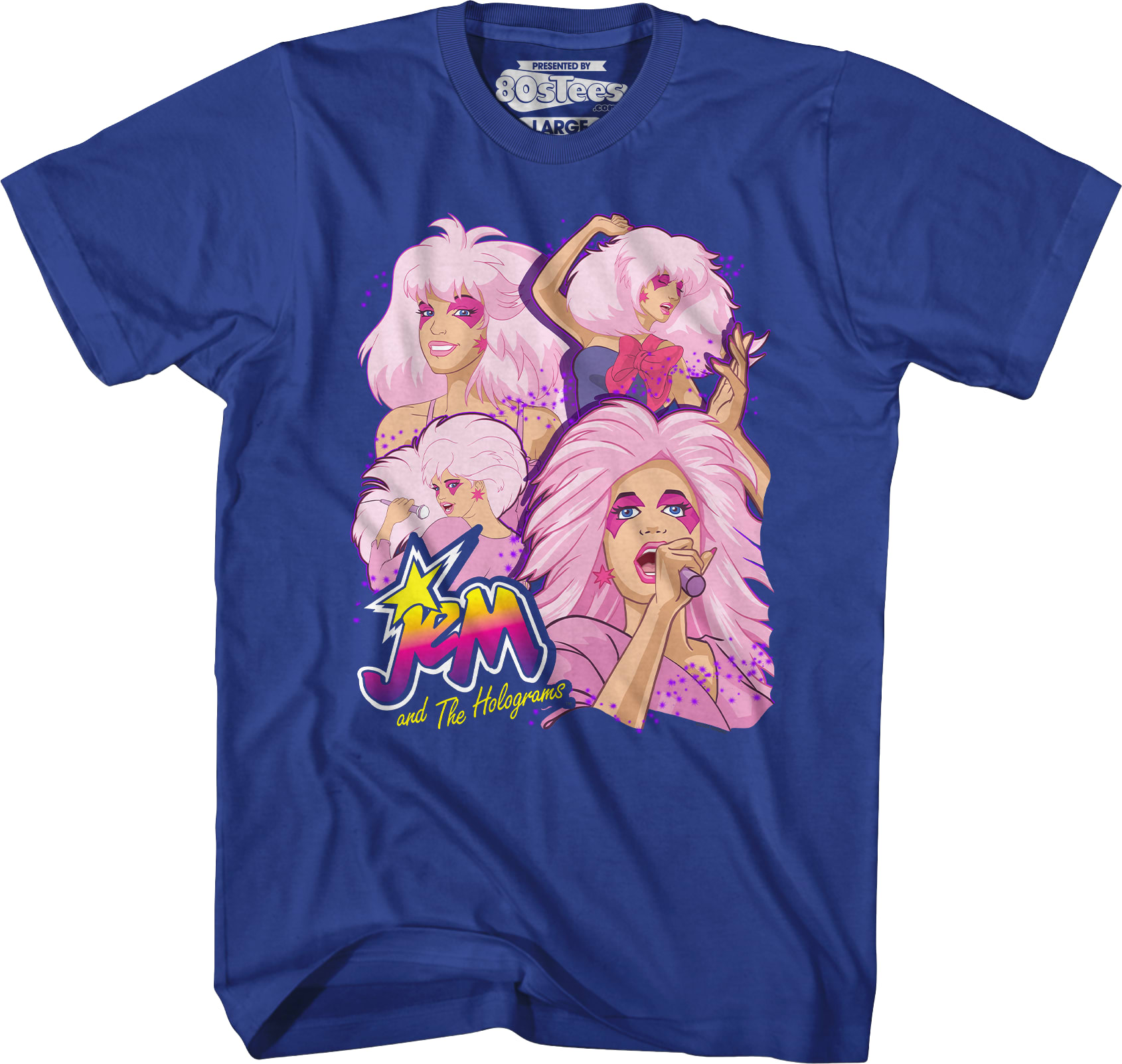 Singer Collage Jem And The Holograms T-Shirt