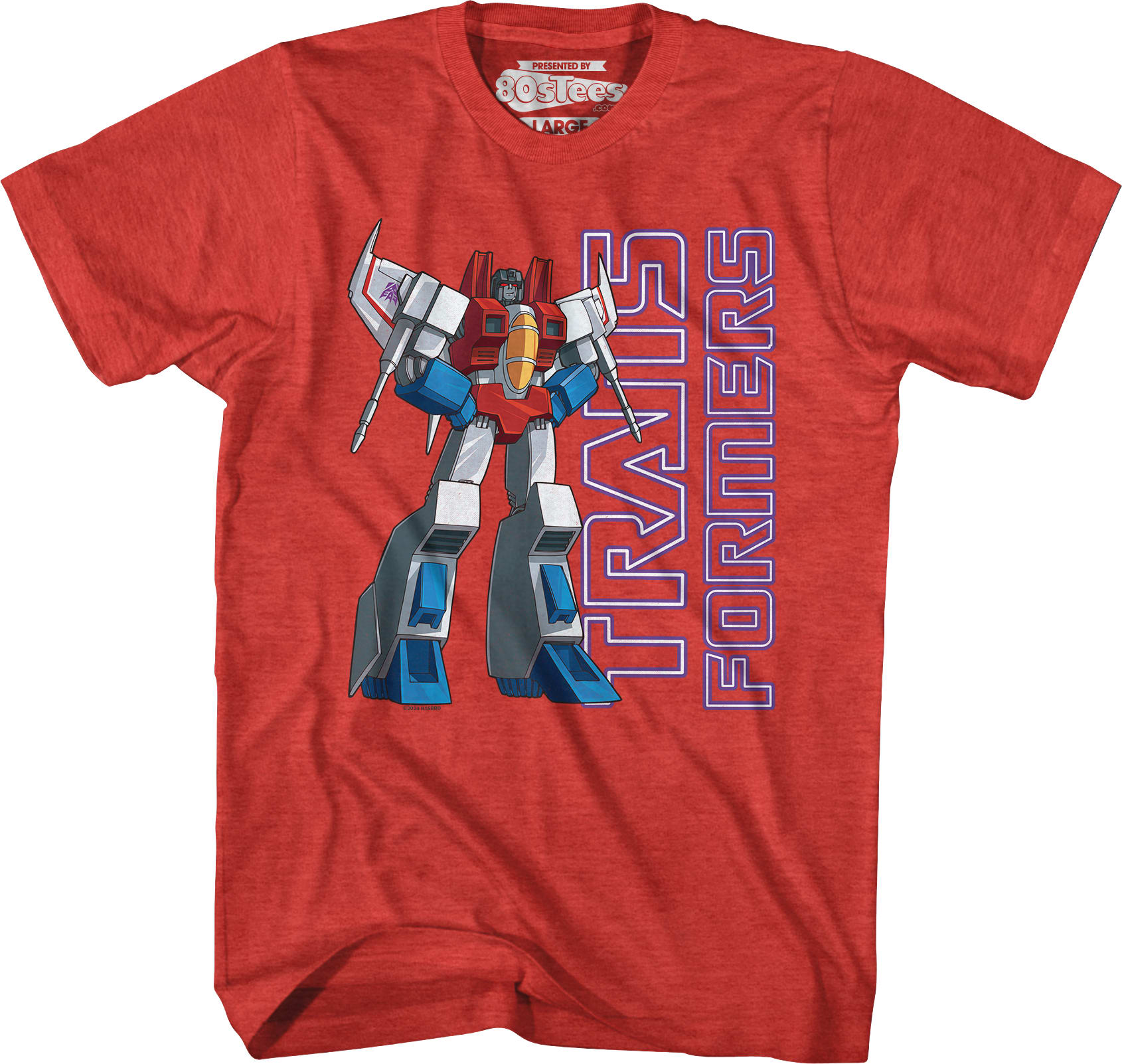 Starscream Air Commander Pose Transformers T-Shirt Starscream Air Commander Pose Transformers T-Shirt