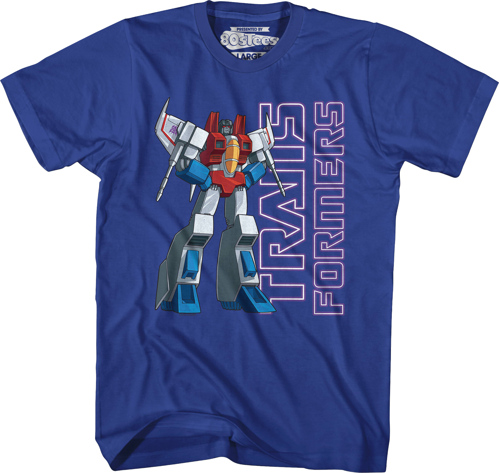 Starscream Air Commander Pose Transformers T-Shirt Starscream Air Commander Pose Transformers T-Shirt