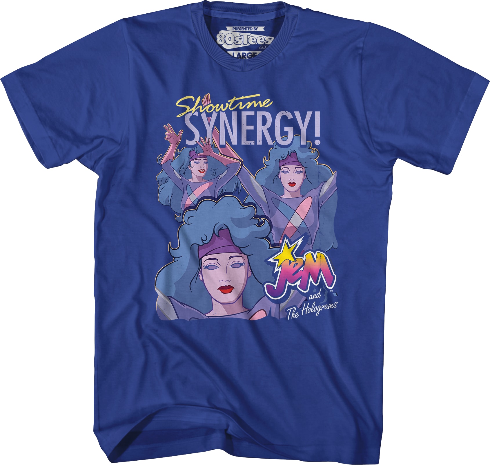 Syngergy Collage Jem And The Holograms T-Shirt Syngergy Collage Jem And The Holograms T-Shirt
