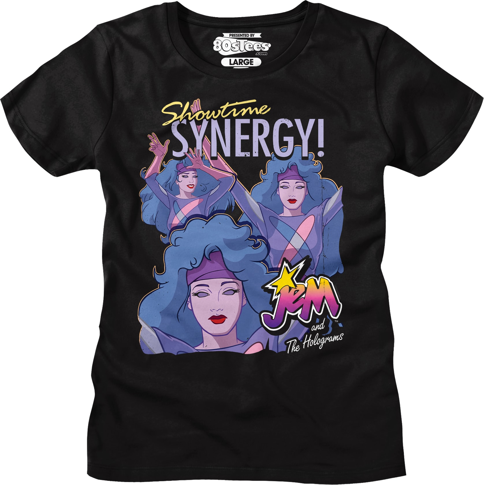 Syngergy Collage Jem And The Holograms T-Shirt Syngergy Collage Jem And The Holograms T-Shirt
