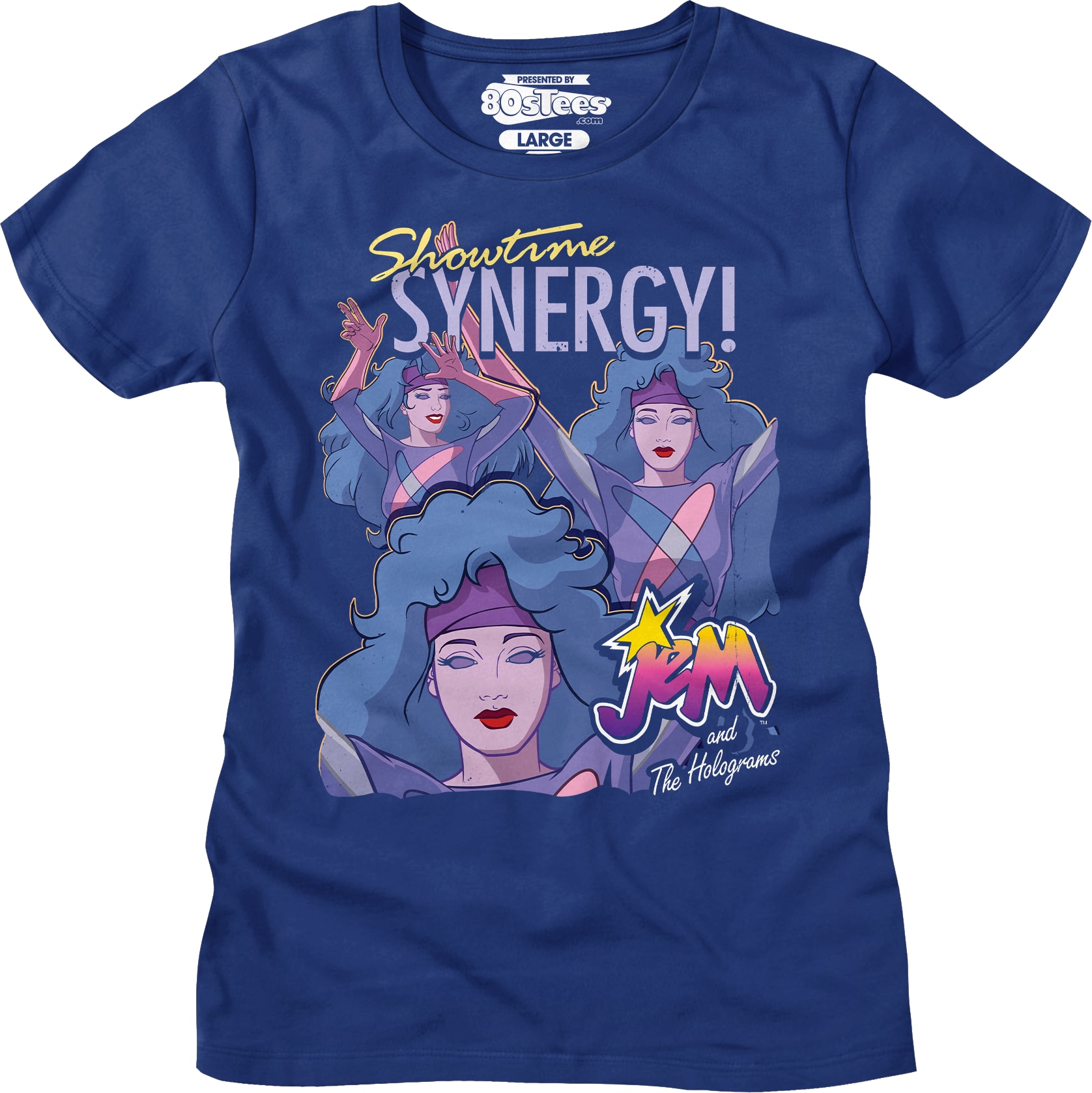 Syngergy Collage Jem And The Holograms T-Shirt Syngergy Collage Jem And The Holograms T-Shirt