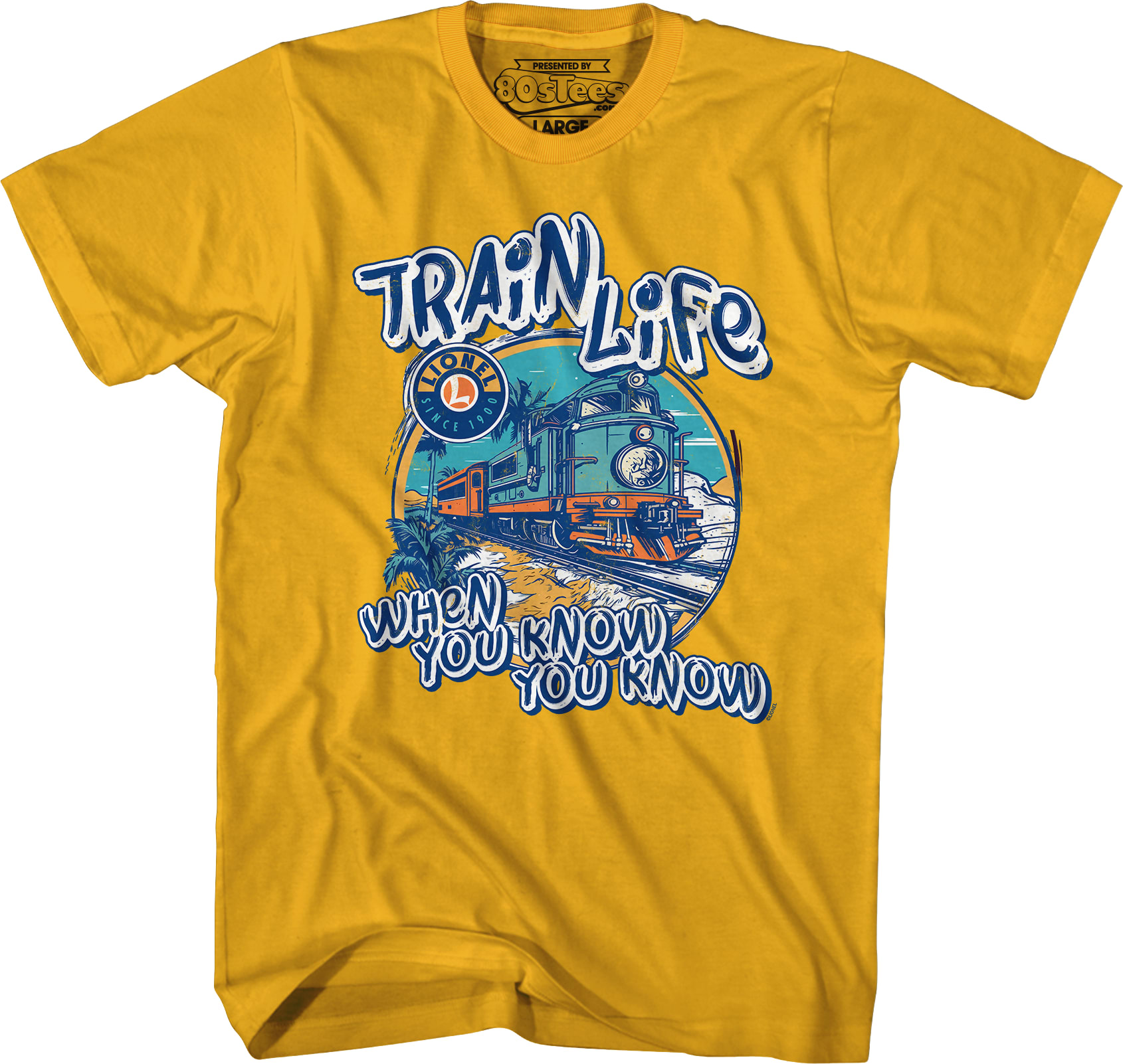 Train Life When You Know You Know Lionel Trains T-Shirt Train Life When You Know You Know Lionel Trains T-Shirt