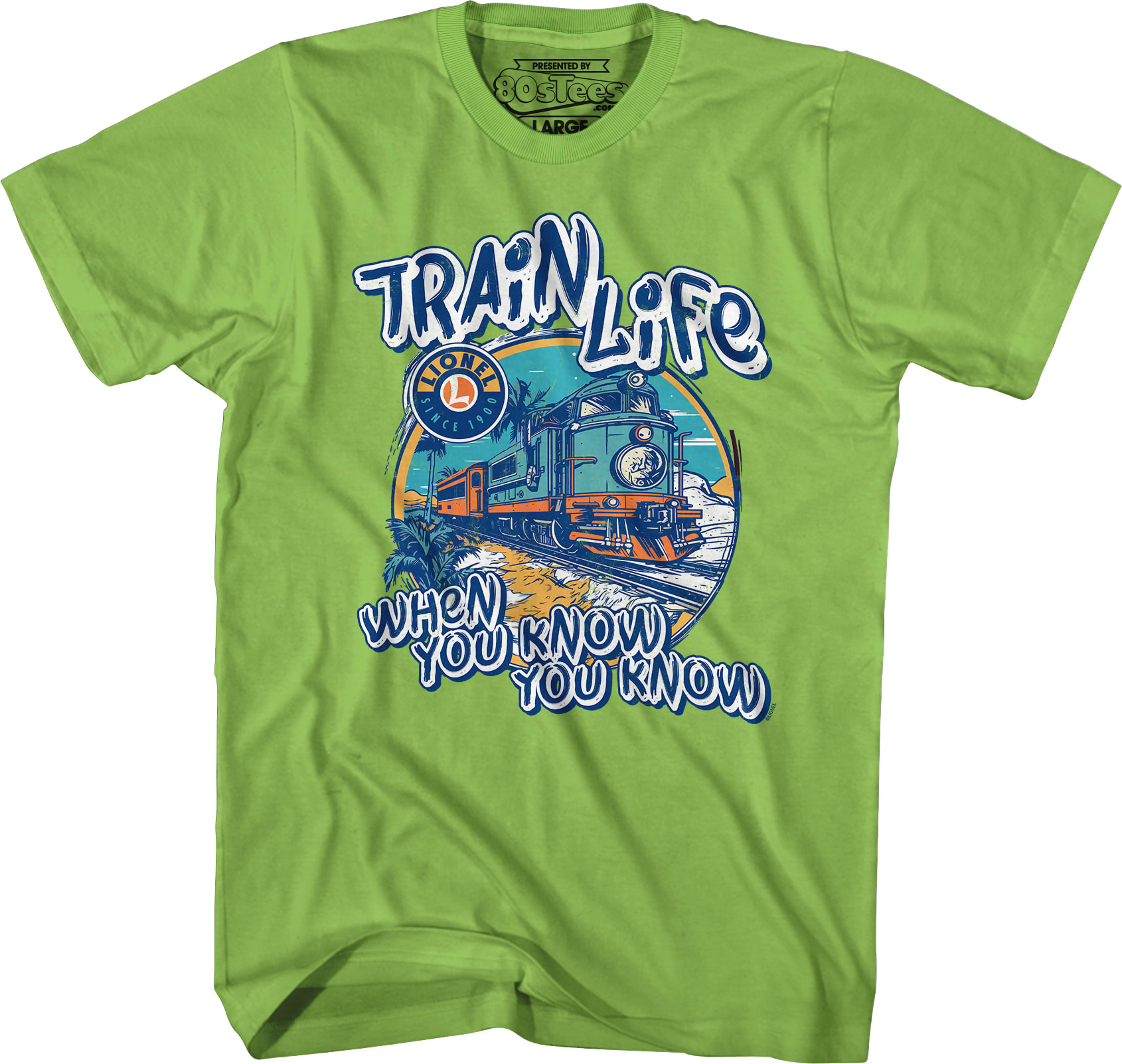 Train Life When You Know You Know Lionel Trains T-Shirt Train Life When You Know You Know Lionel Trains T-Shirt