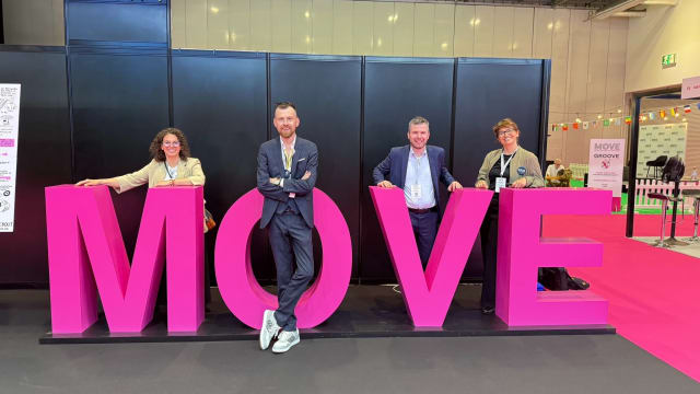 People from FDTech an partner companys at the event MOVE in London
