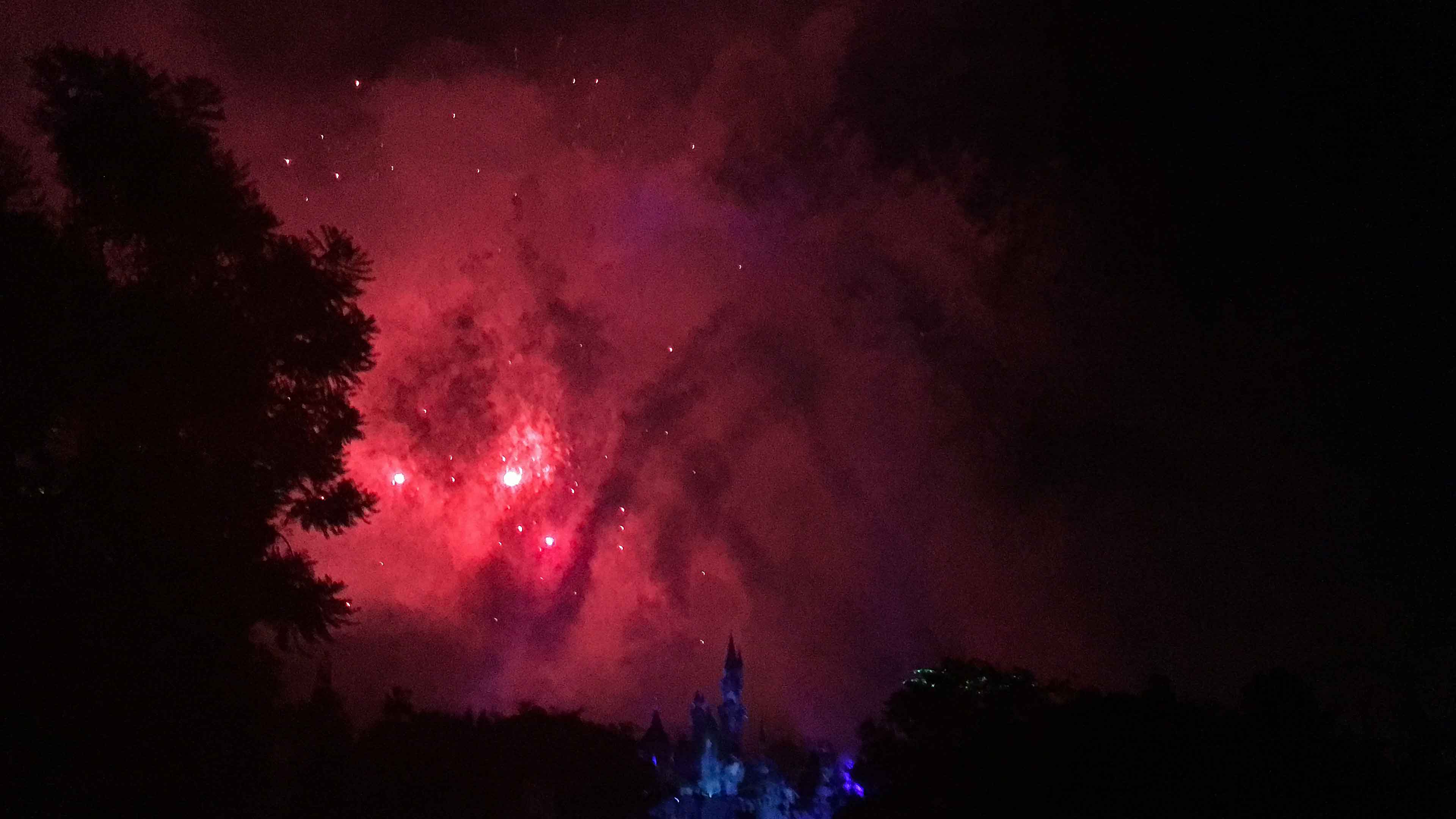 The Paint The Night Firework show
