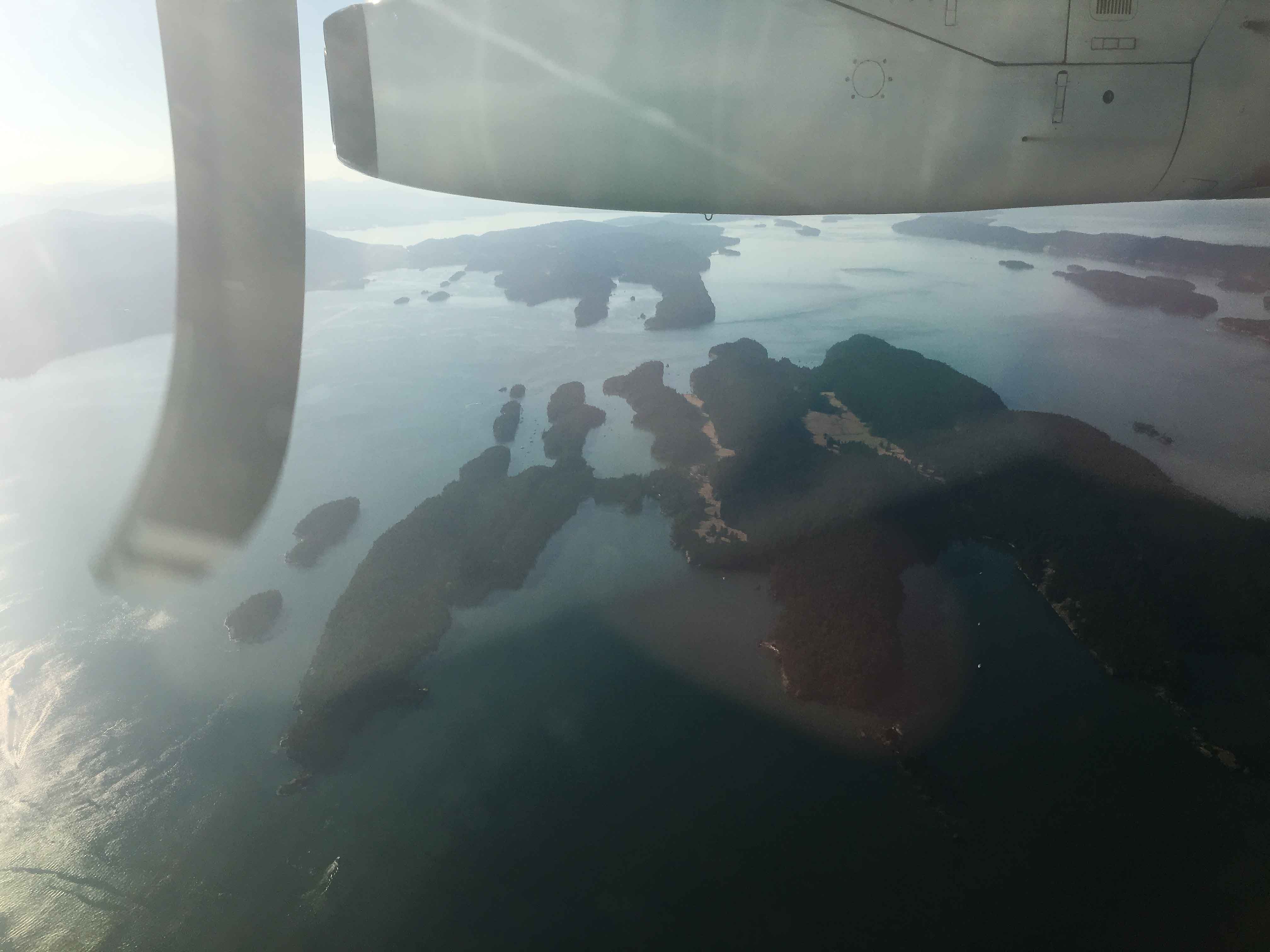 Mountains from the sky