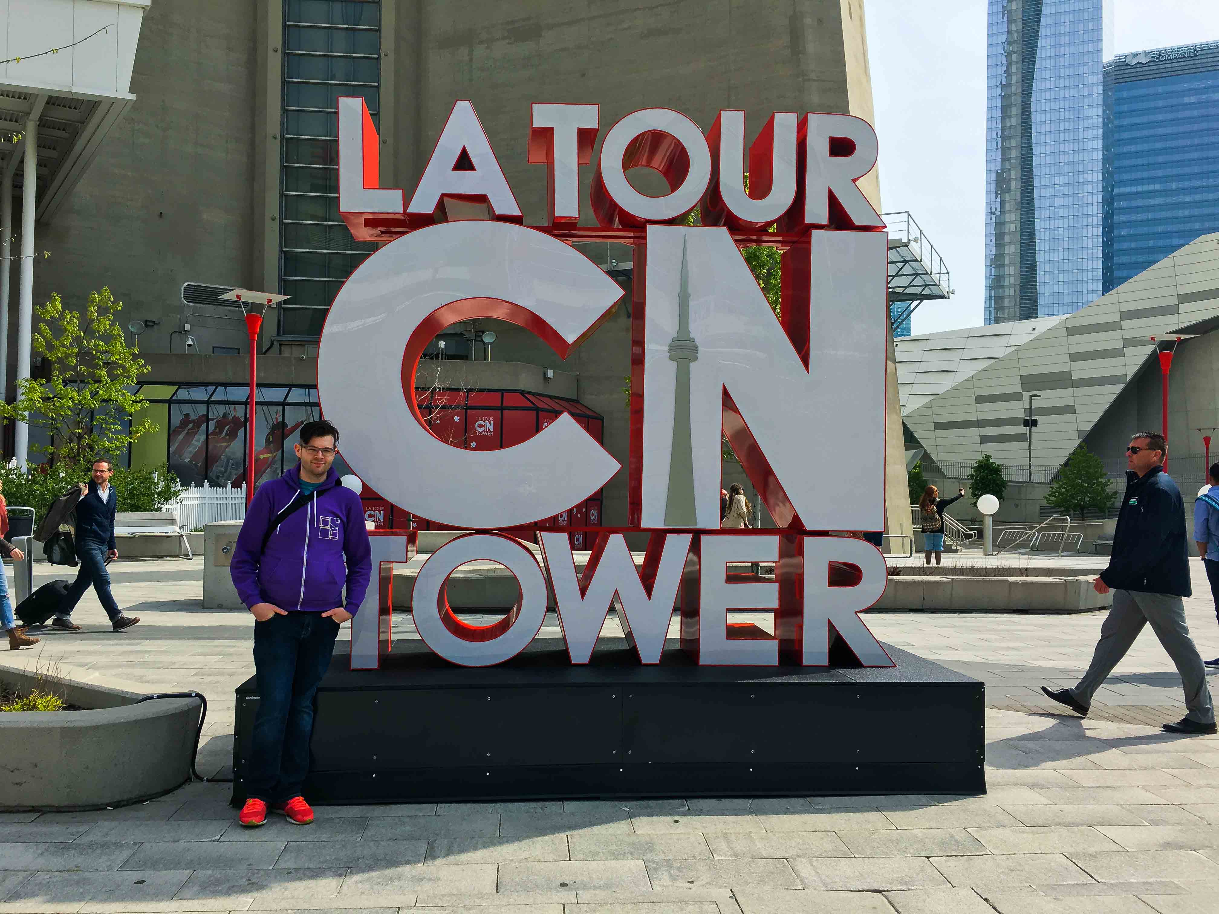 The view from The CN Tower
