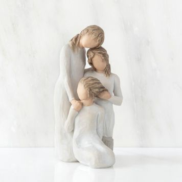 ウィローツリー彫像 【Our Healing Touch】 - 癒しの触れ合い