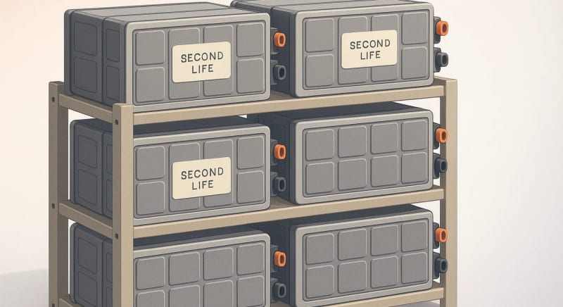 Dead Batteries, Second Lives: How Used EV Packs Are Becoming the Grid's Secret Weapon – MoovX