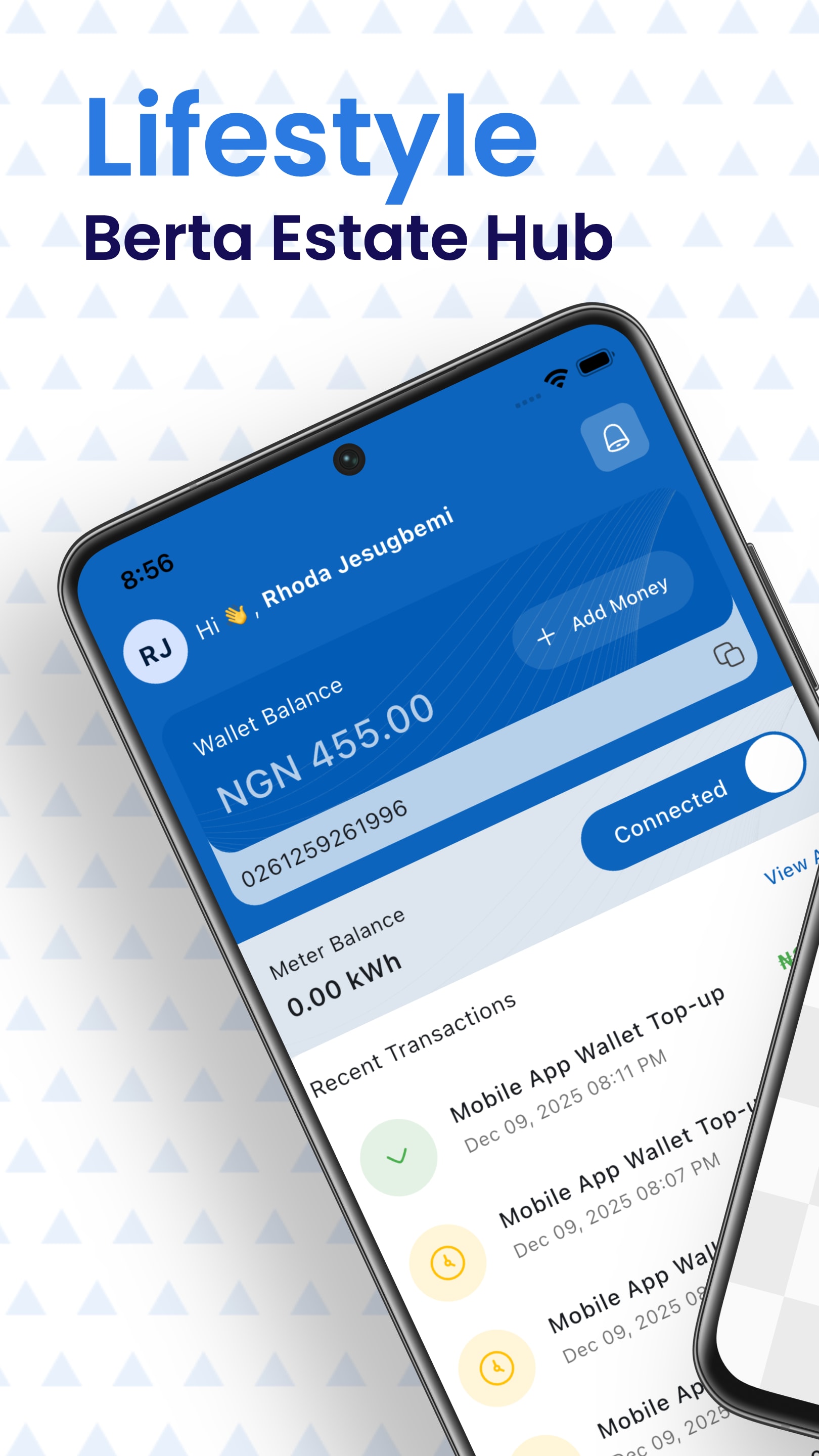 Berta Estate Hub Dashboard